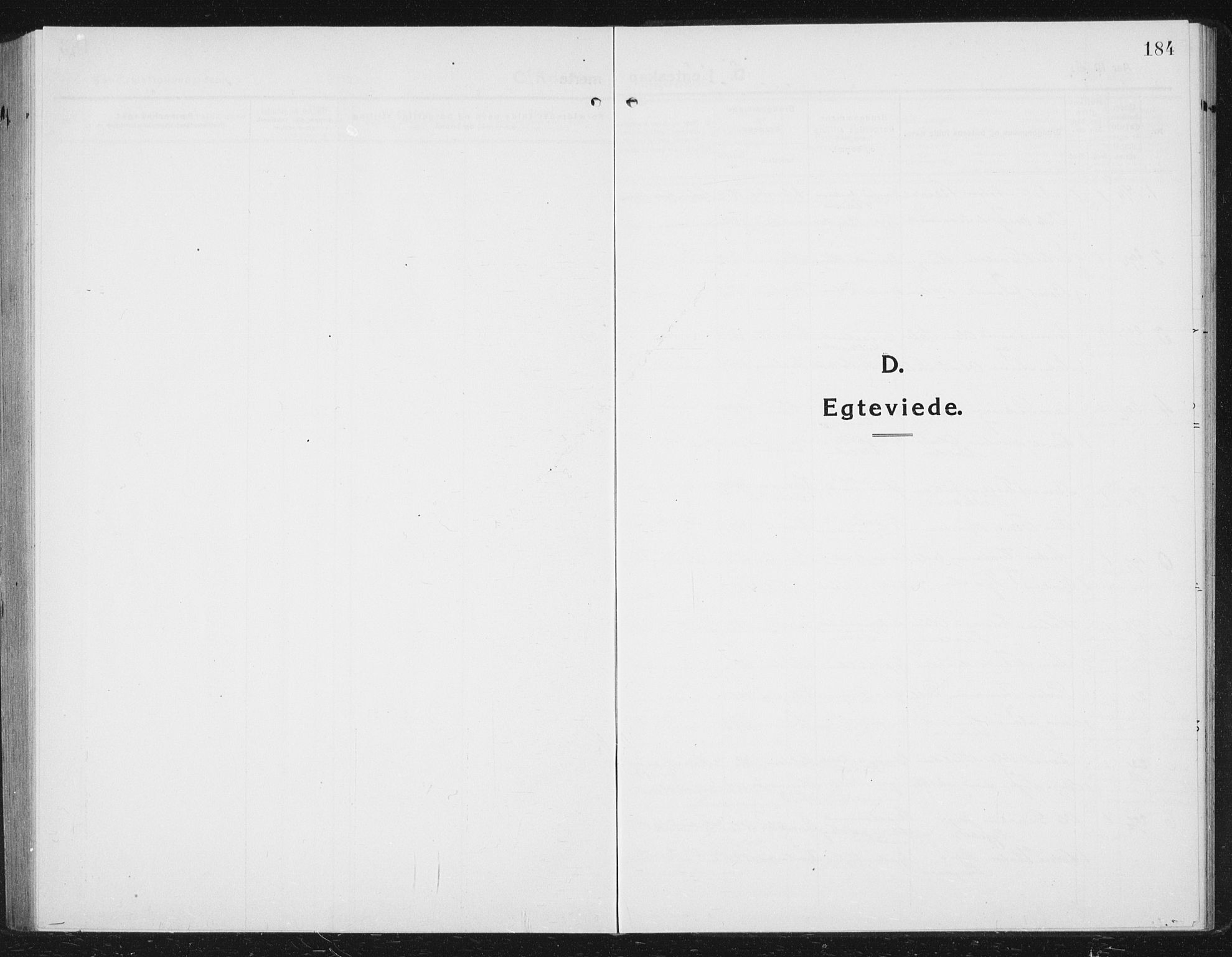 Ministerialprotokoller, klokkerbøker og fødselsregistre - Sør-Trøndelag, SAT/A-1456/630/L0506: Parish register (copy) no. 630C04, 1914-1933, p. 184