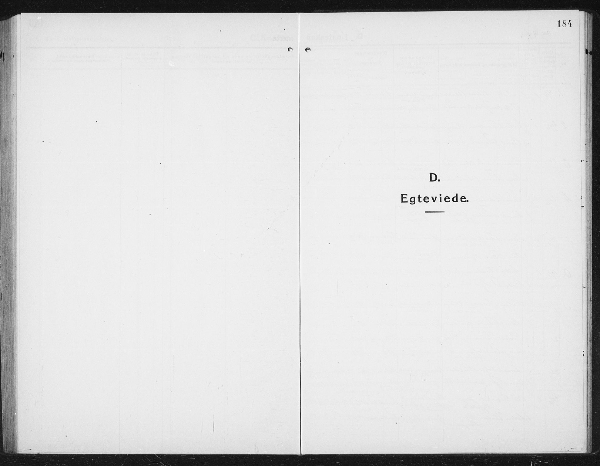 Ministerialprotokoller, klokkerbøker og fødselsregistre - Sør-Trøndelag, AV/SAT-A-1456/630/L0506: Parish register (copy) no. 630C04, 1914-1933, p. 184