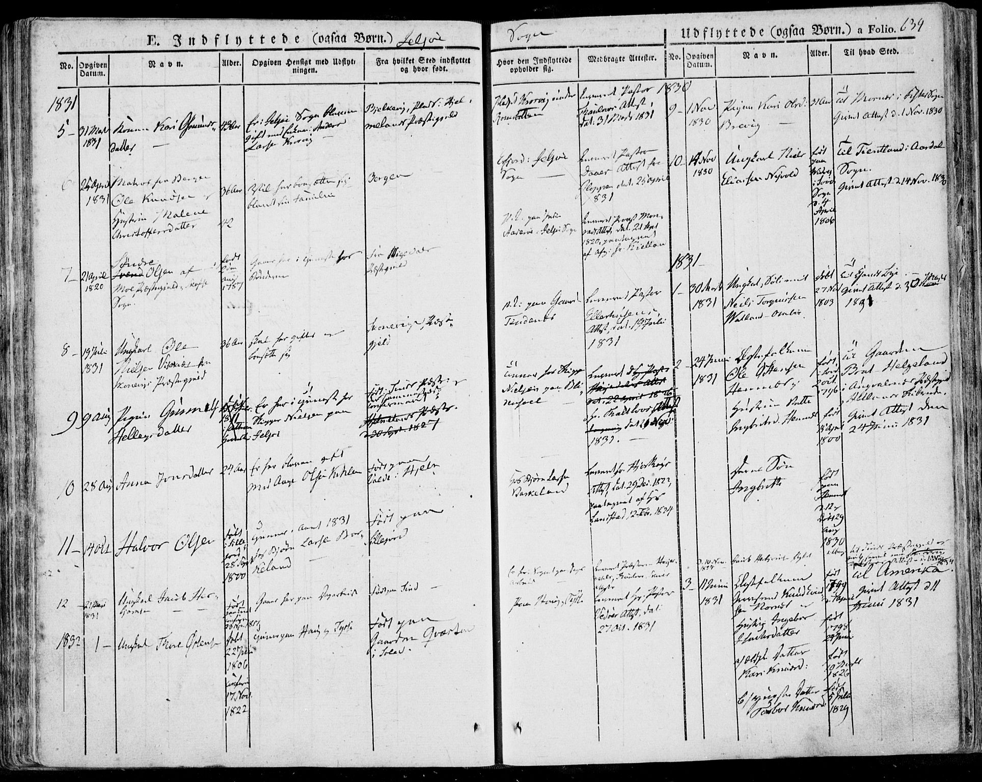 Jelsa sokneprestkontor, AV/SAST-A-101842/01/IV: Parish register (official) no. A 6.2, 1828-1853, p. 634