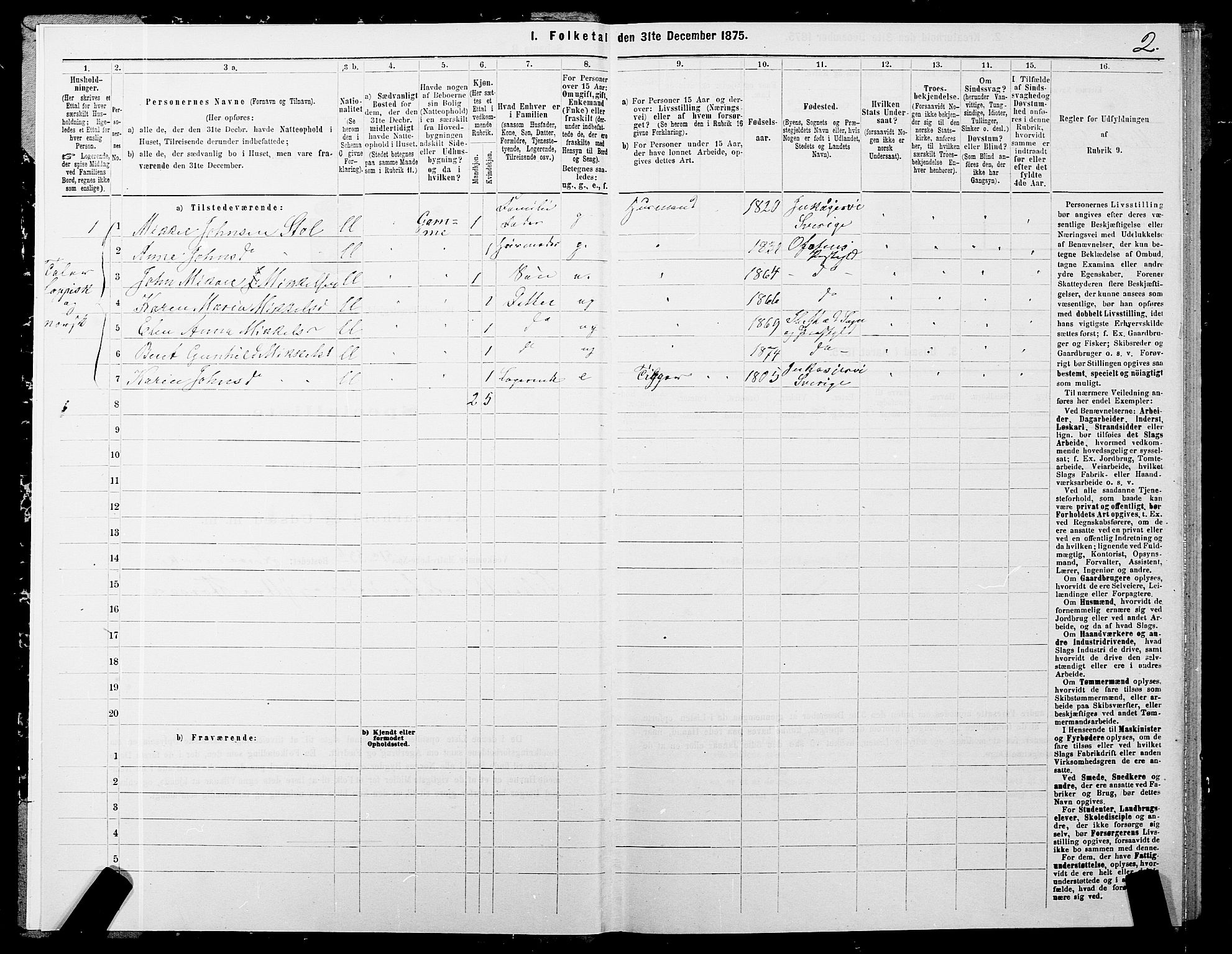 SATØ, 1875 census for 1917P Ibestad, 1875, p. 6002