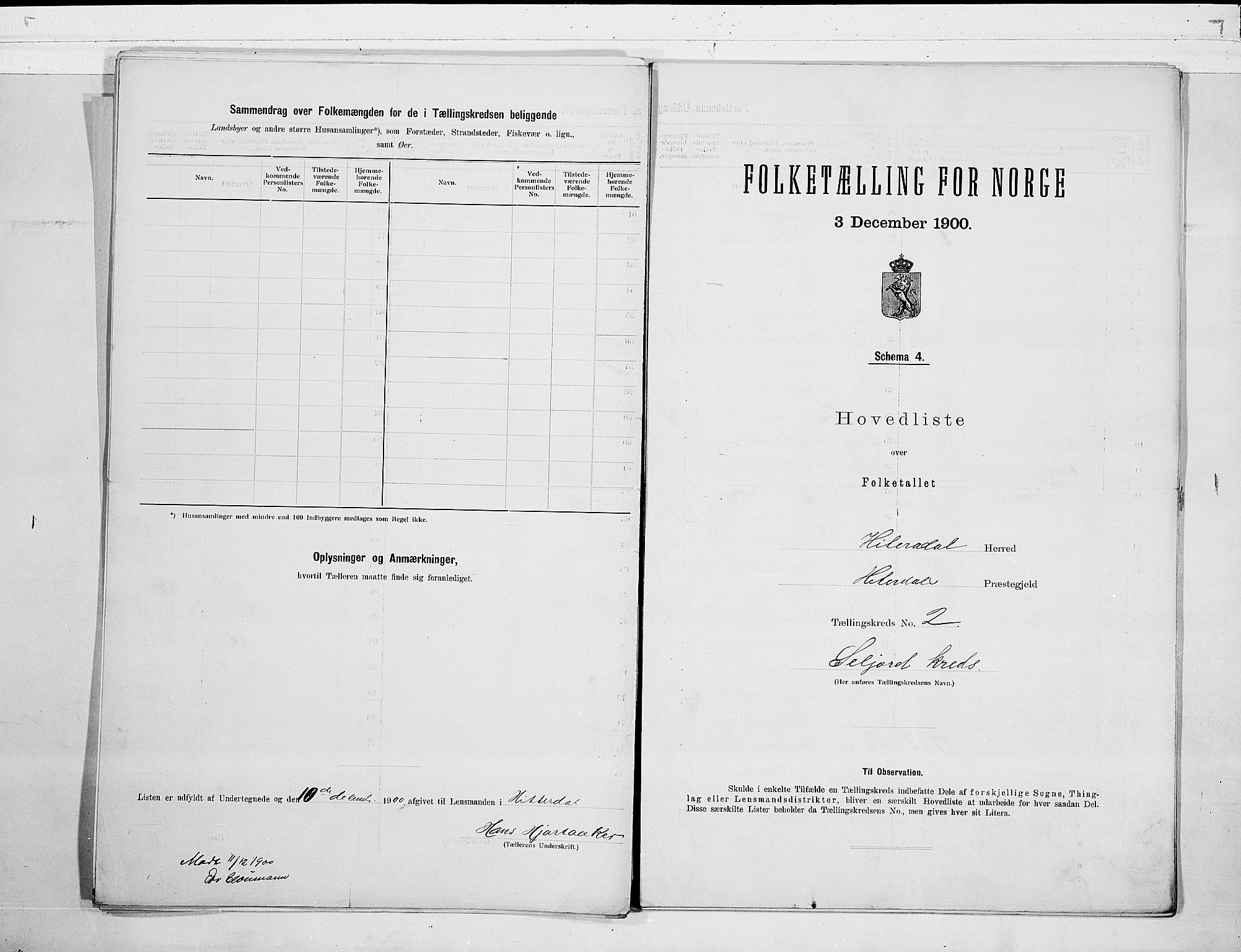 SAKO, 1900 census for Heddal, 1900, p. 8