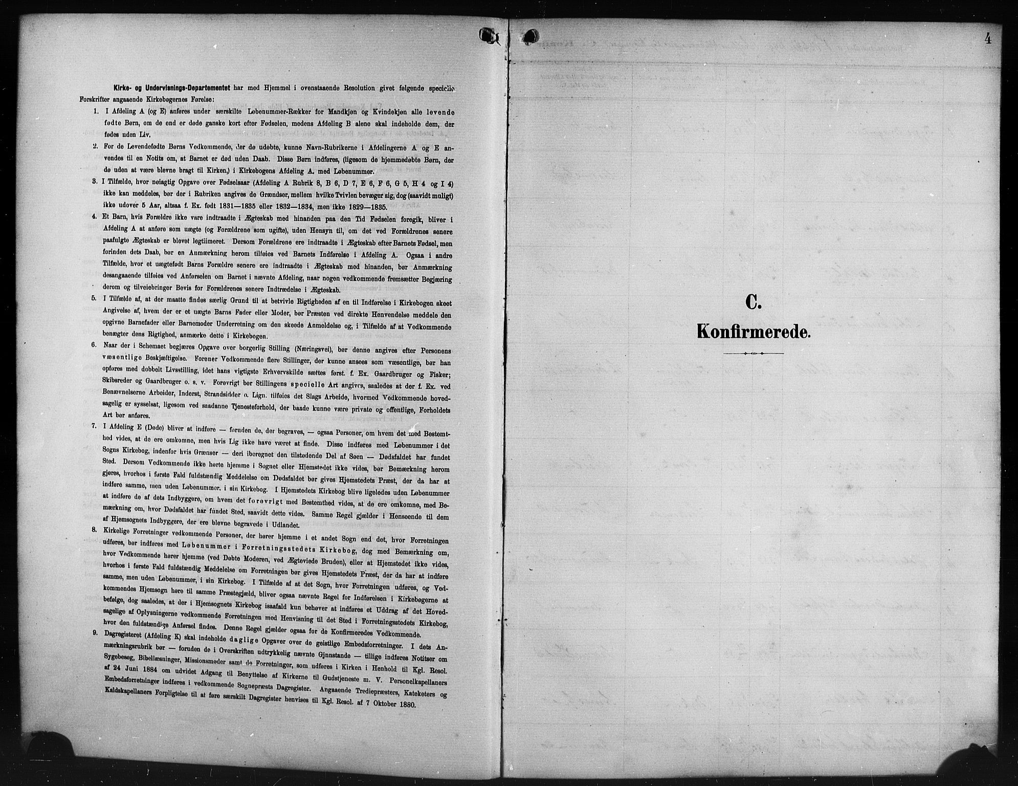 Domkirken sokneprestembete, SAB/A-74801/H/Hab/L0025: Parish register (copy) no. C 5, 1899-1916, p. 4