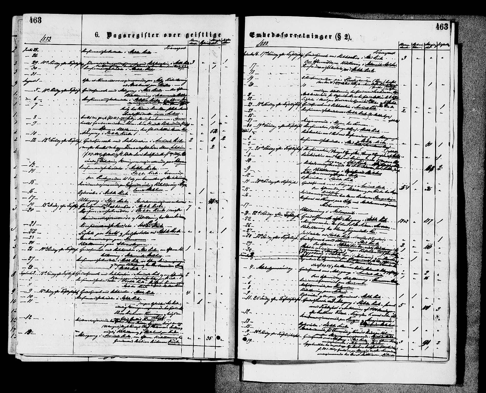 Stokke kirkebøker, AV/SAKO-A-320/F/Fa/L0009: Parish register (official) no. I 9, 1872-1883, p. 463