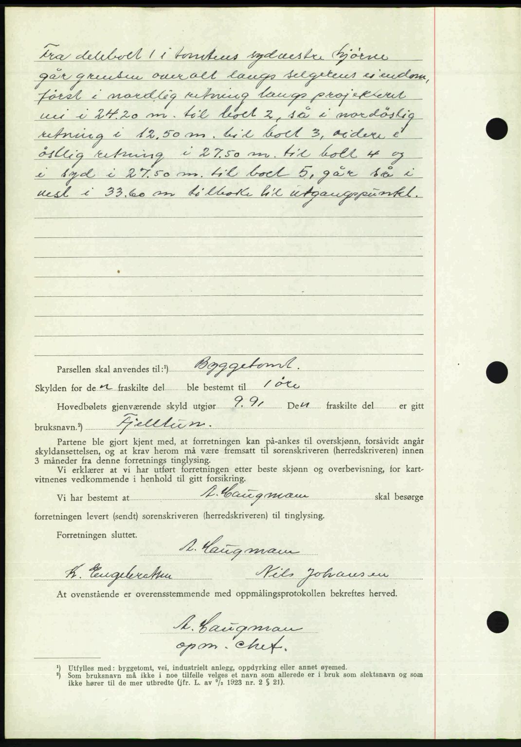 Nedenes sorenskriveri, AV/SAK-1221-0006/G/Gb/Gba/L0056: Mortgage book no. A8, 1946-1947, Diary no: : 1098/1946