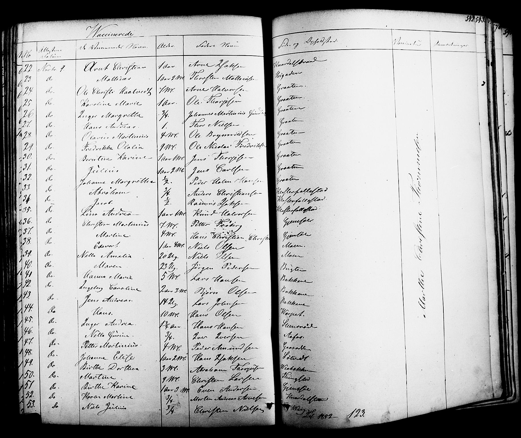 Solum kirkebøker, SAKO/A-306/F/Fa/L0006: Parish register (official) no. I 6, 1844-1855, p. 542