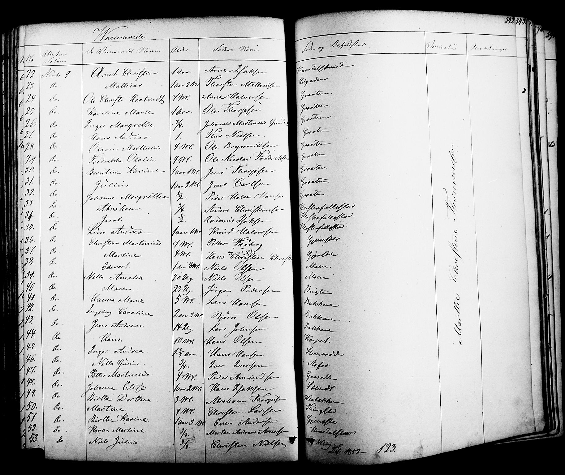 Solum kirkebøker, AV/SAKO-A-306/F/Fa/L0006: Parish register (official) no. I 6, 1844-1855, p. 542