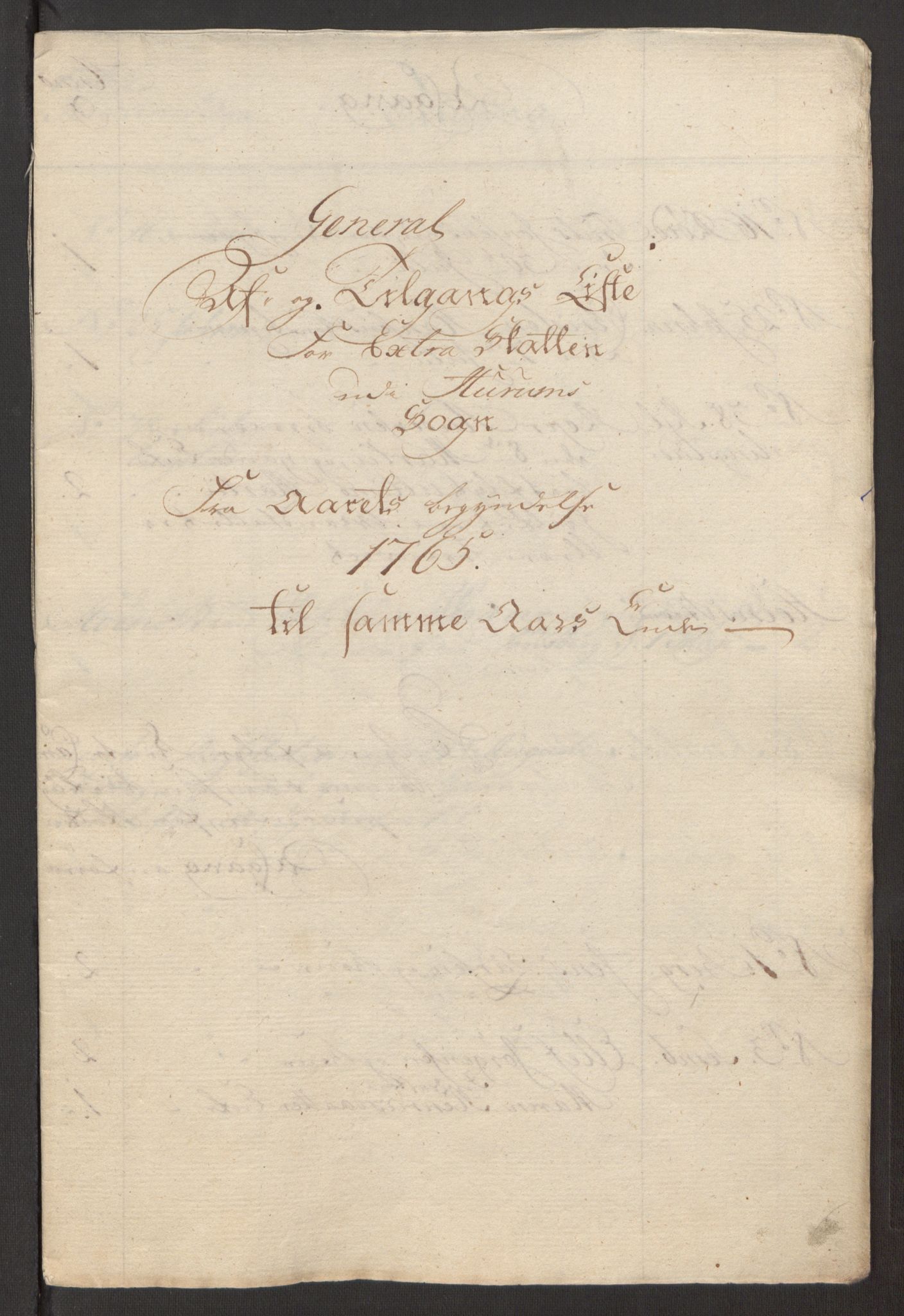 Rentekammeret inntil 1814, Reviderte regnskaper, Fogderegnskap, RA/EA-4092/R31/L1834: Ekstraskatten Hurum, Røyken, Eiker, Lier og Buskerud, 1765, p. 401