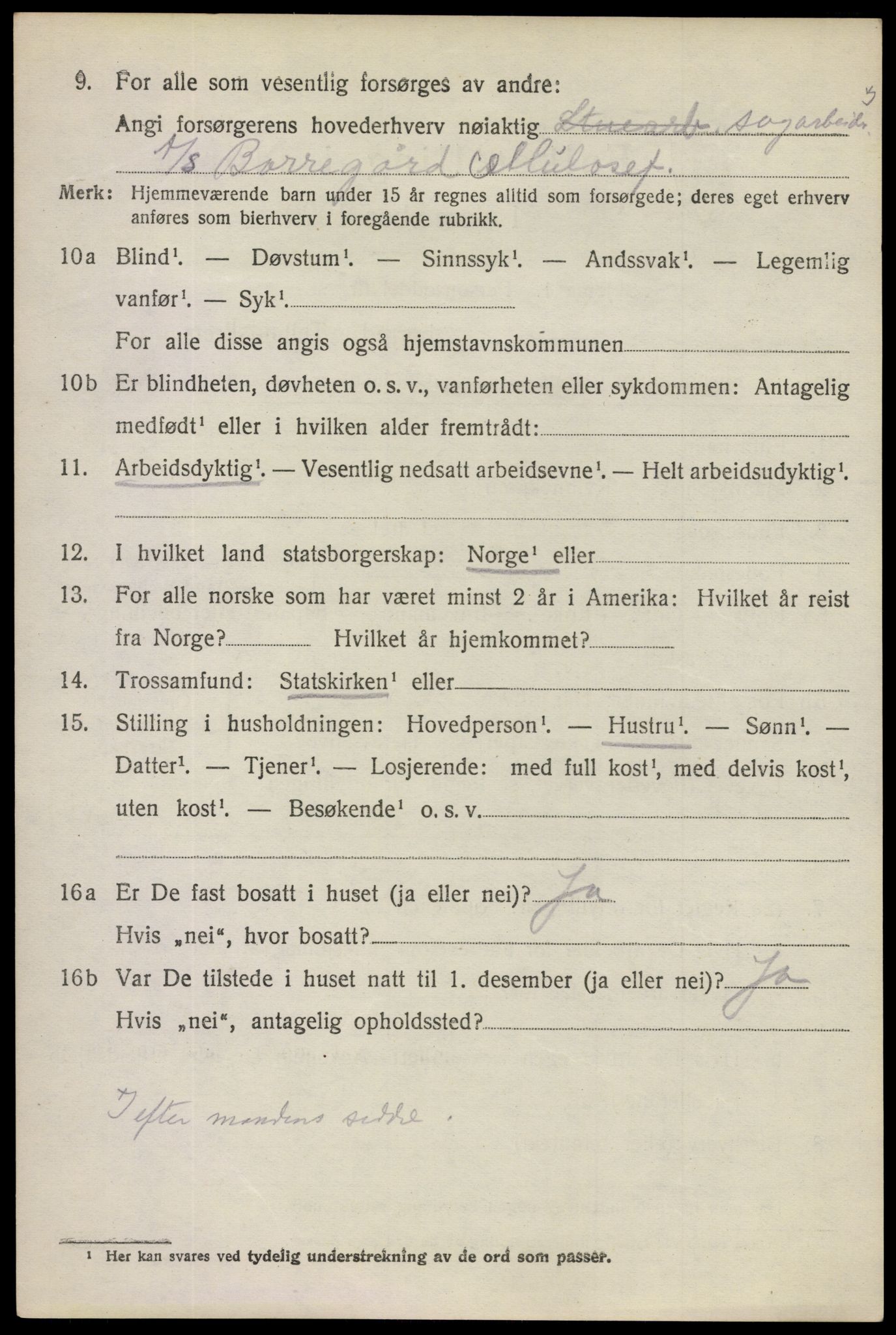 SAO, 1920 census for Tune, 1920, p. 18265