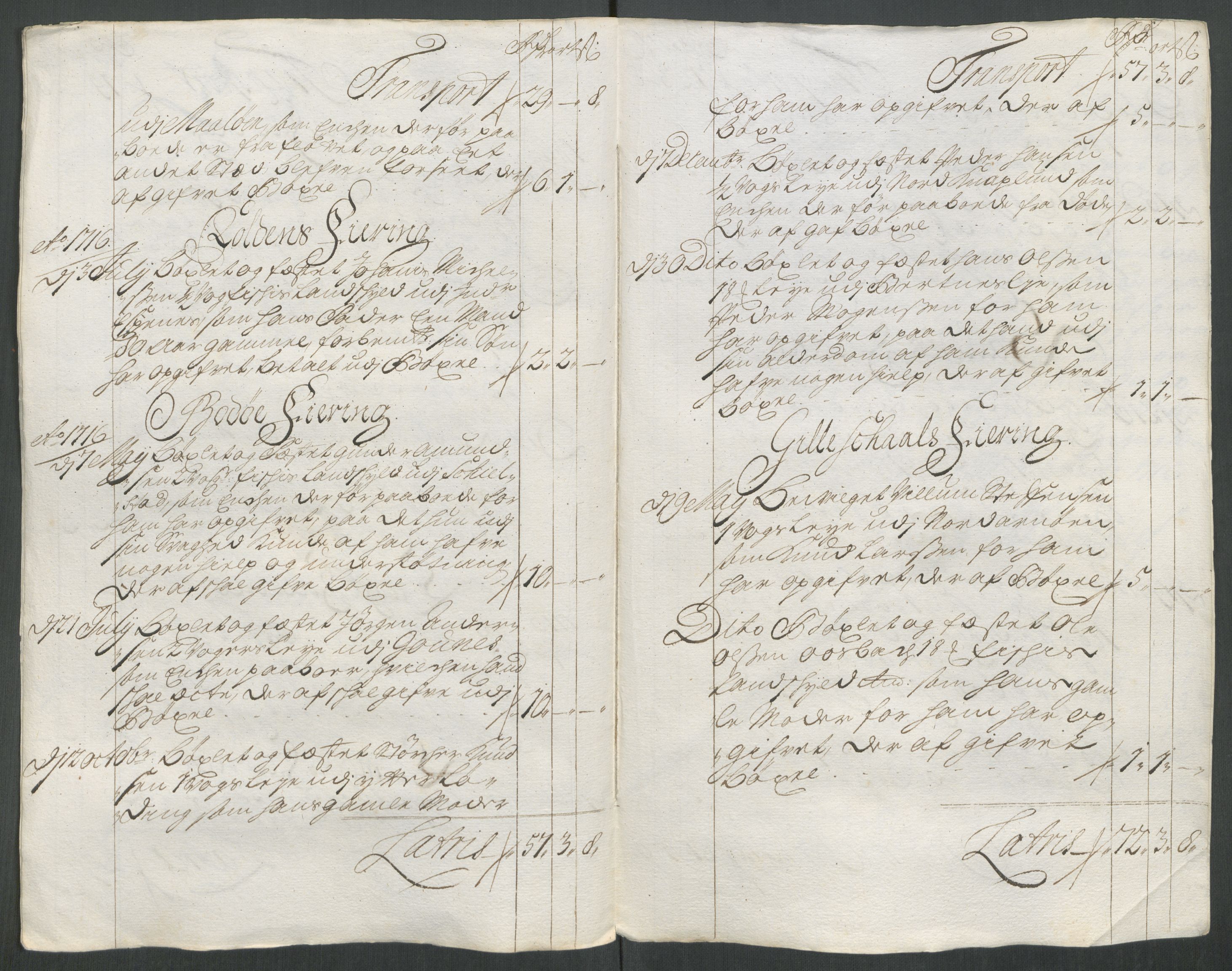 Rentekammeret inntil 1814, Reviderte regnskaper, Fogderegnskap, AV/RA-EA-4092/R66/L4586: Fogderegnskap Salten, 1716, p. 168