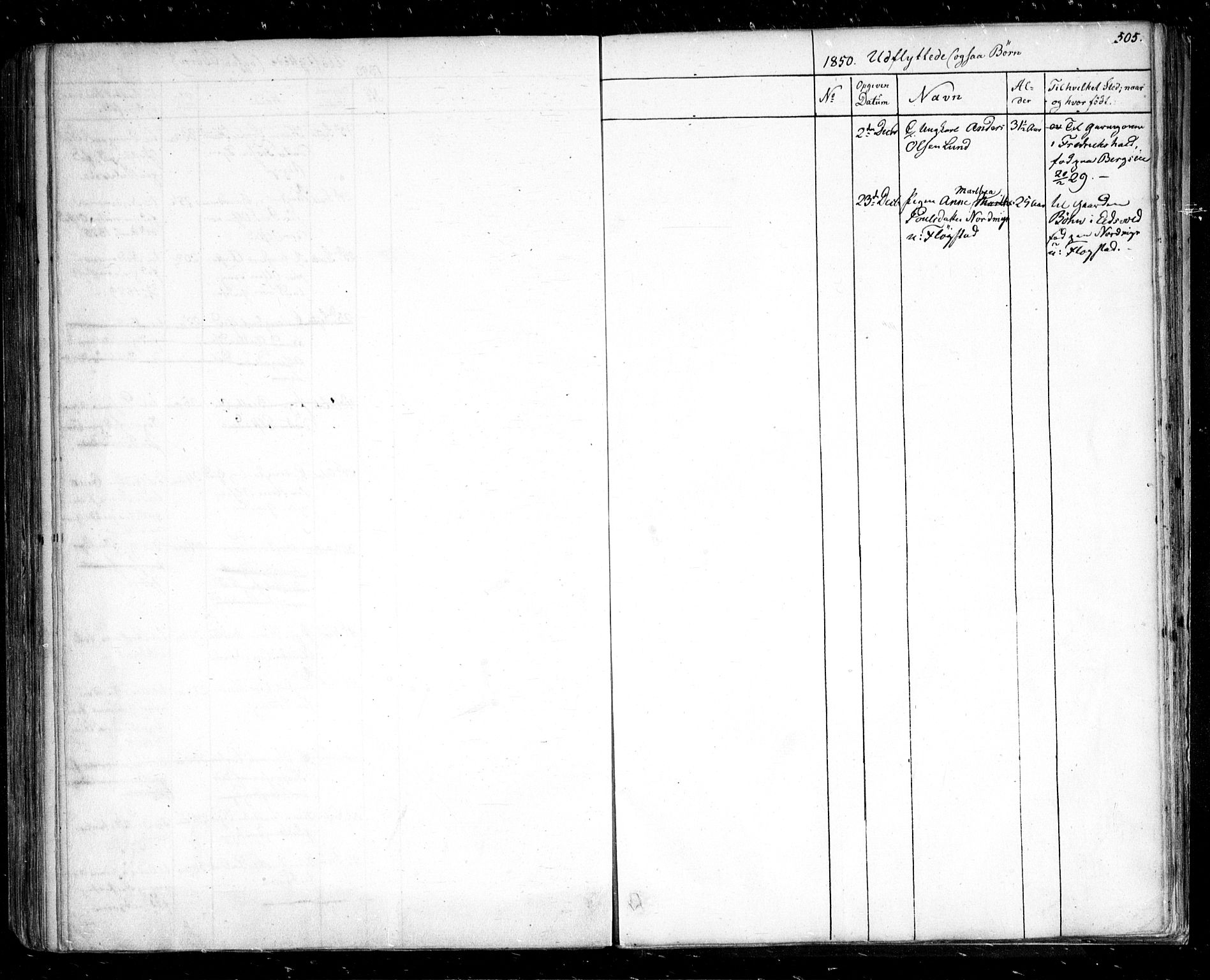 Ullensaker prestekontor Kirkebøker, AV/SAO-A-10236a/F/Fa/L0014.b: Parish register (official) no. I 14B, 1836-1850, p. 505