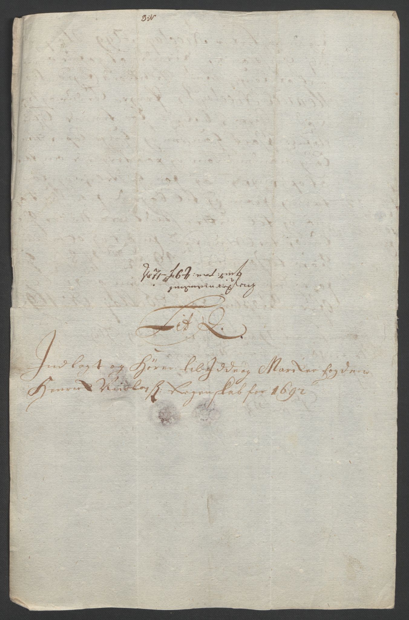 Rentekammeret inntil 1814, Reviderte regnskaper, Fogderegnskap, AV/RA-EA-4092/R01/L0011: Fogderegnskap Idd og Marker, 1692-1693, p. 168