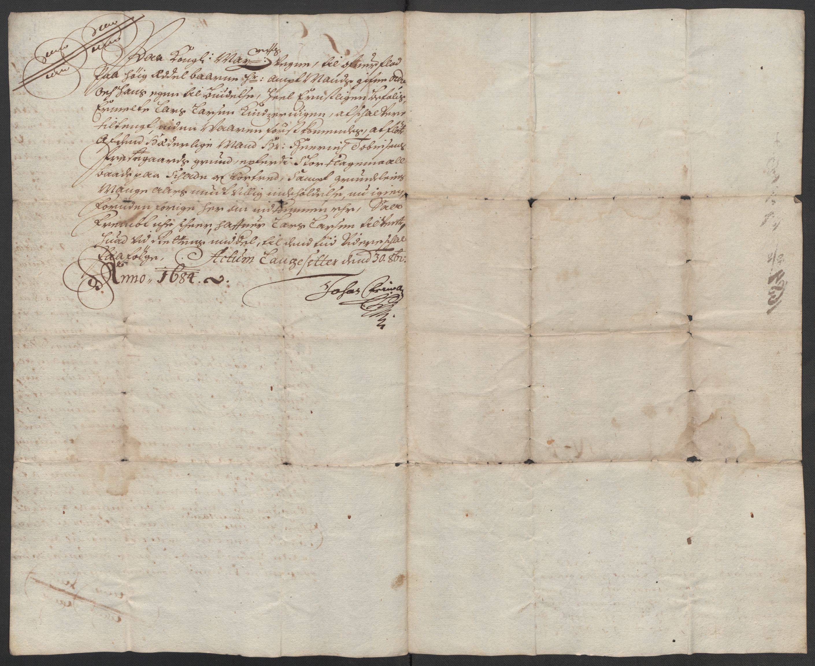 Riksarkivets diplomsamling, AV/RA-EA-5965/F15/L0037: Prestearkiv - Hordaland, 1577-1733, p. 100