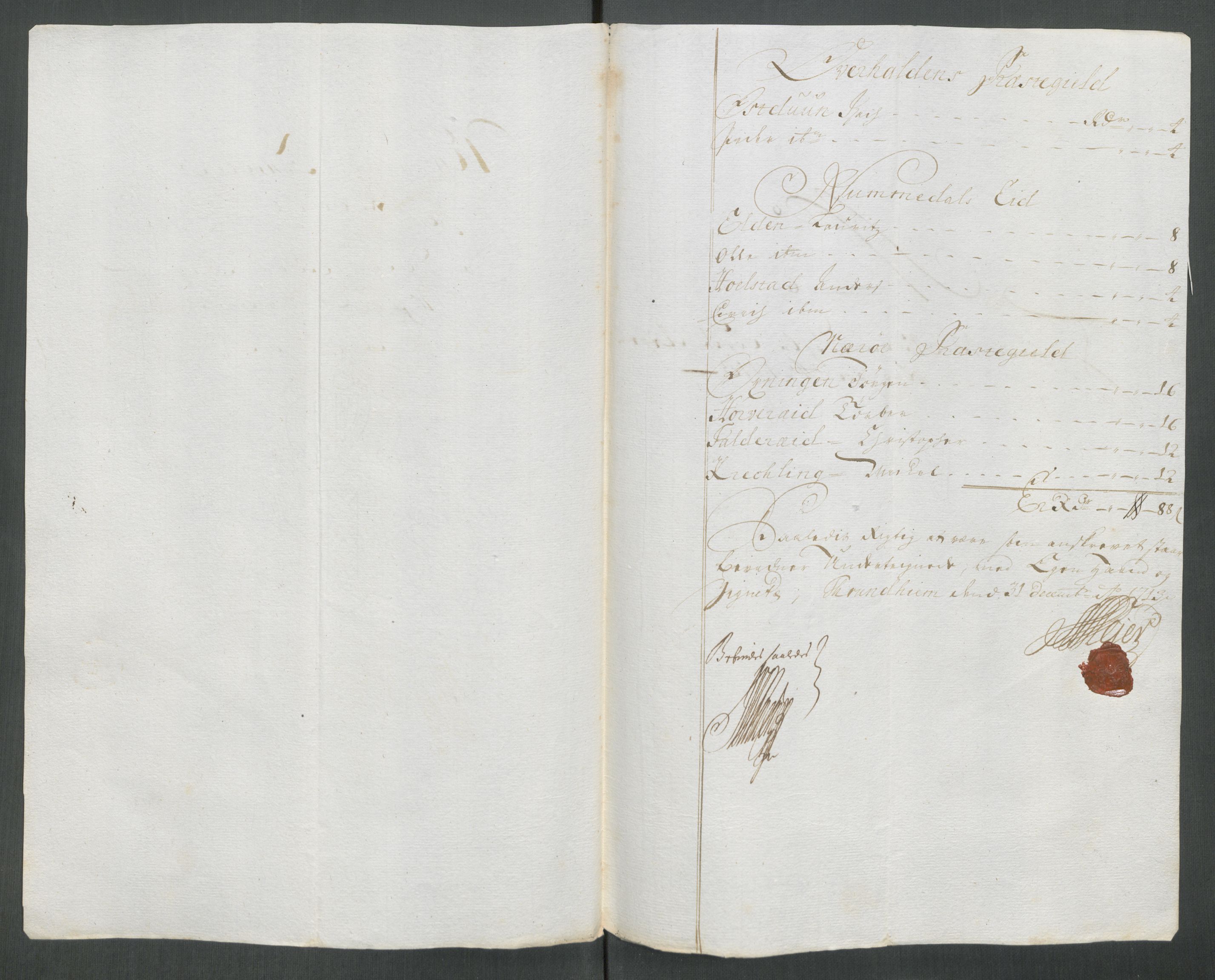 Rentekammeret inntil 1814, Reviderte regnskaper, Fogderegnskap, AV/RA-EA-4092/R64/L4434: Fogderegnskap Namdal, 1713, p. 115