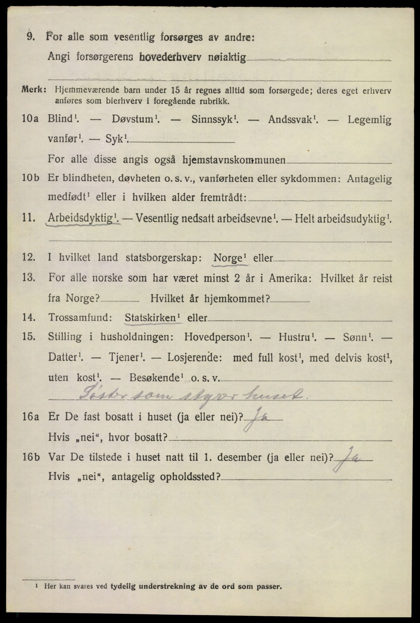 SAKO, 1920 census for Lier, 1920, p. 23285