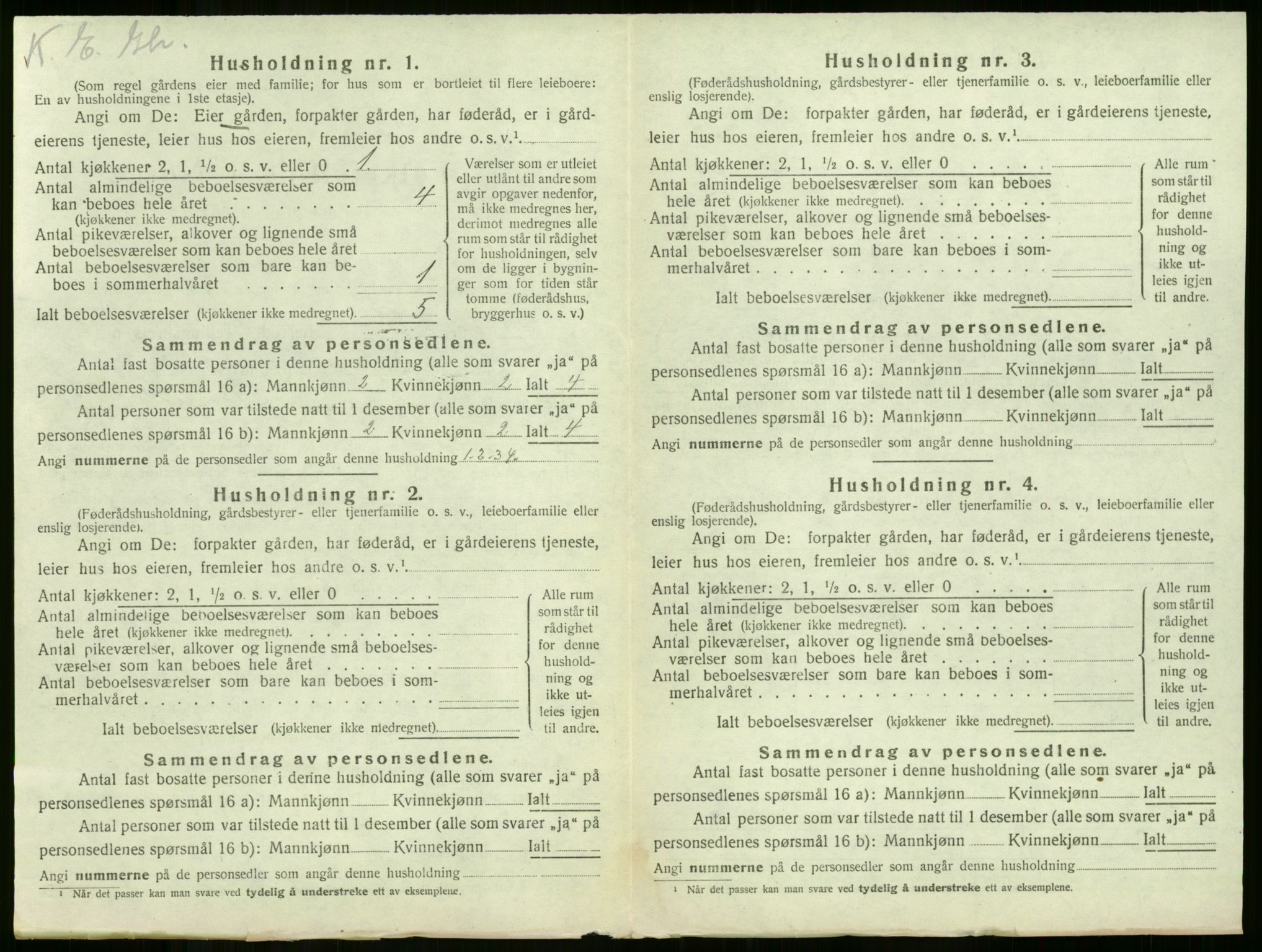 SAKO, 1920 census for Våle, 1920, p. 201