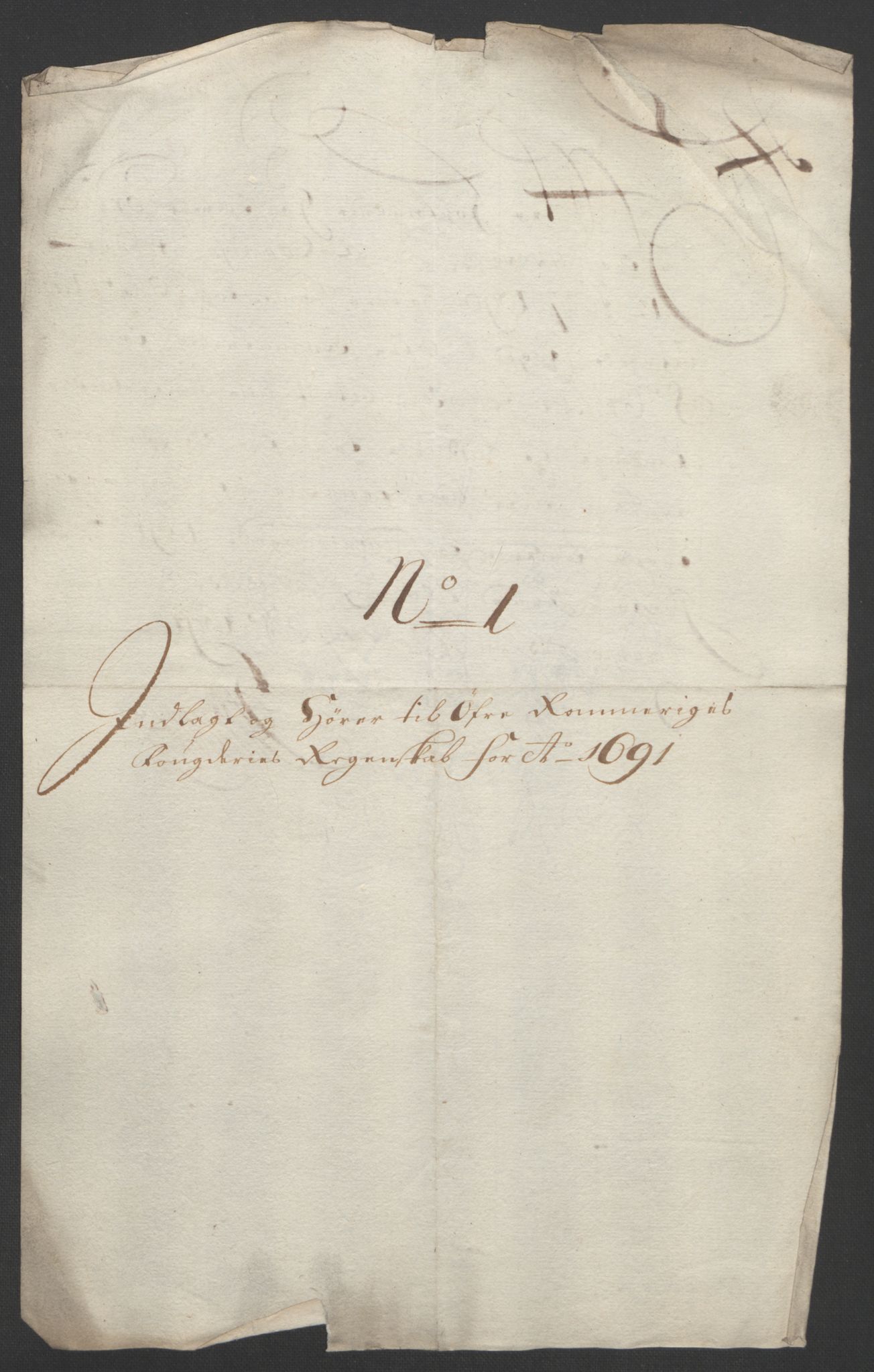 Rentekammeret inntil 1814, Reviderte regnskaper, Fogderegnskap, AV/RA-EA-4092/R12/L0703: Fogderegnskap Øvre Romerike, 1691, p. 258