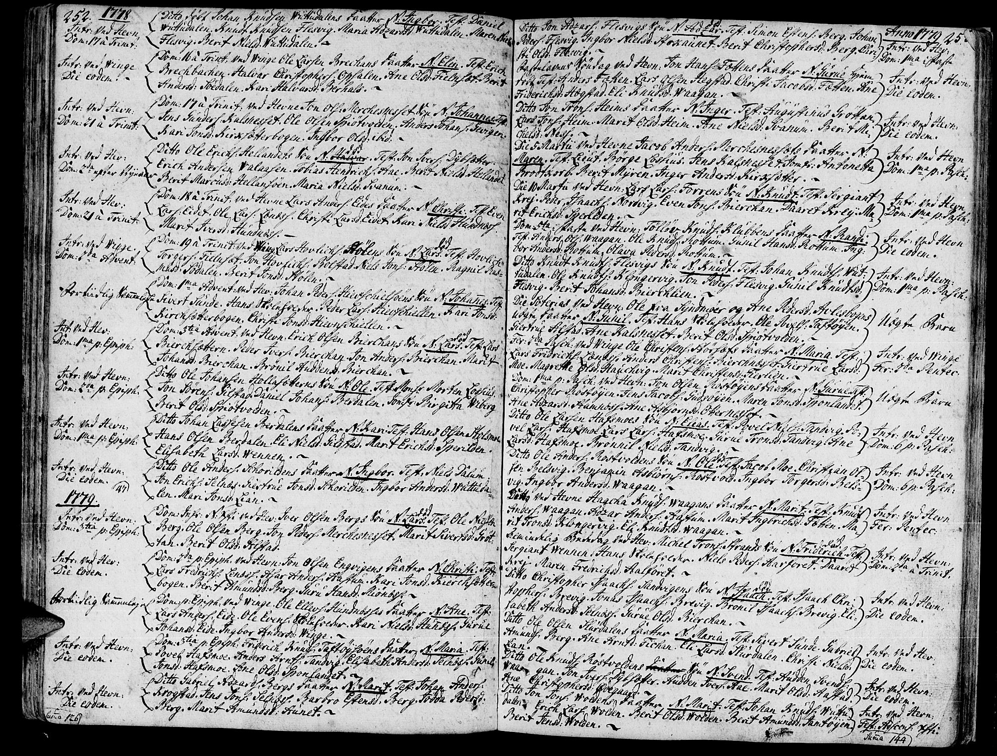 Ministerialprotokoller, klokkerbøker og fødselsregistre - Sør-Trøndelag, SAT/A-1456/630/L0489: Parish register (official) no. 630A02, 1757-1794, p. 252-253