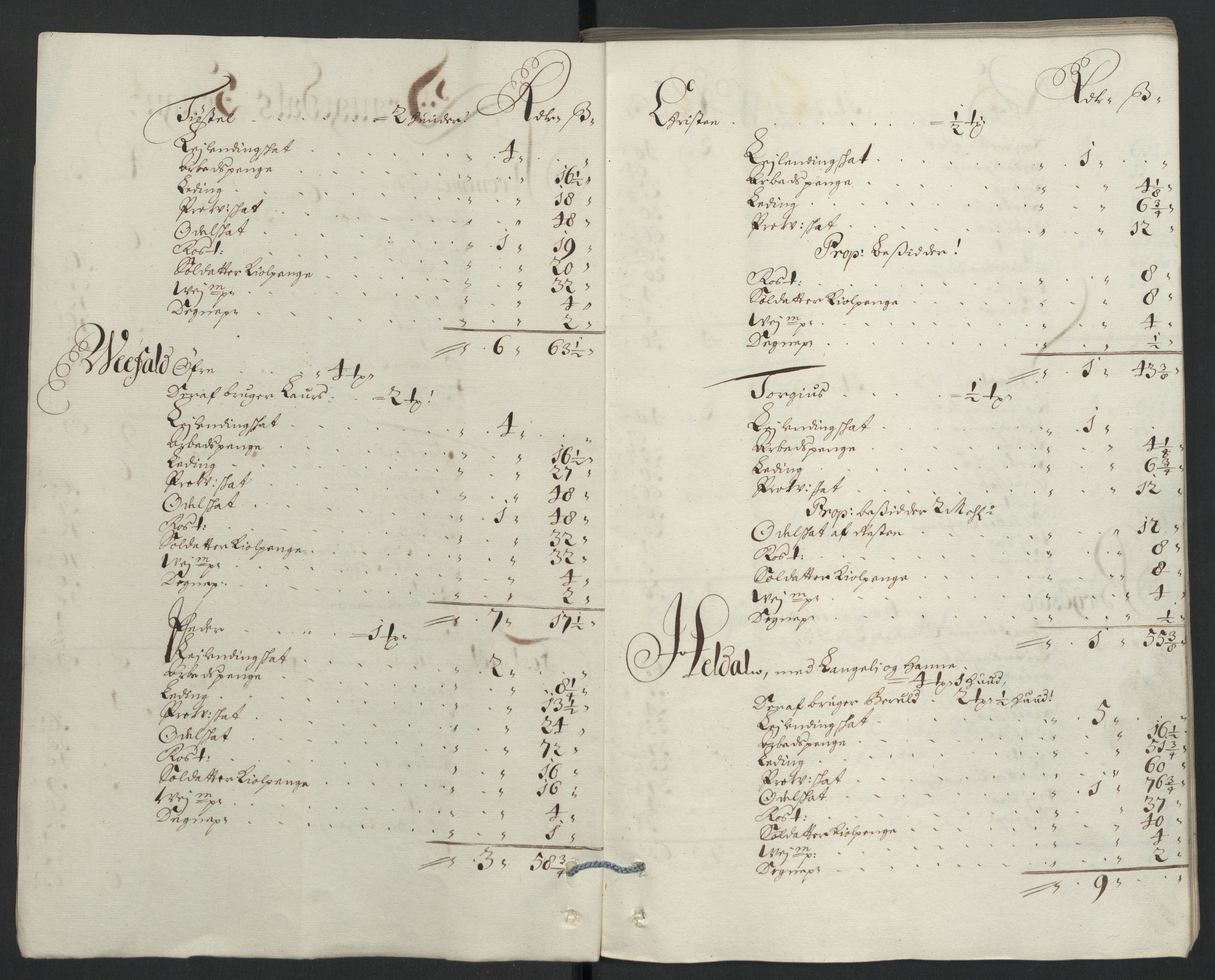 Rentekammeret inntil 1814, Reviderte regnskaper, Fogderegnskap, AV/RA-EA-4092/R36/L2099: Fogderegnskap Øvre og Nedre Telemark og Bamble, 1698, p. 51