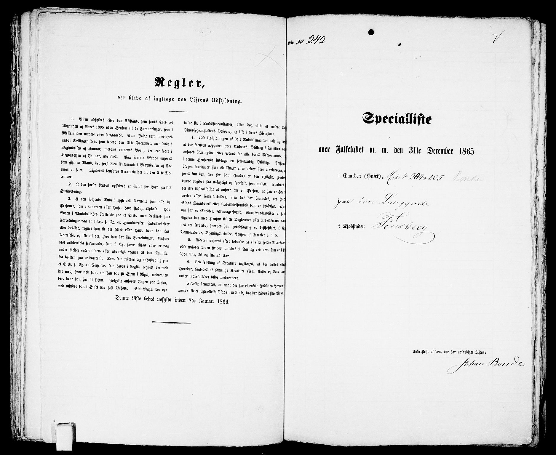 RA, 1865 census for Tønsberg, 1865, p. 524