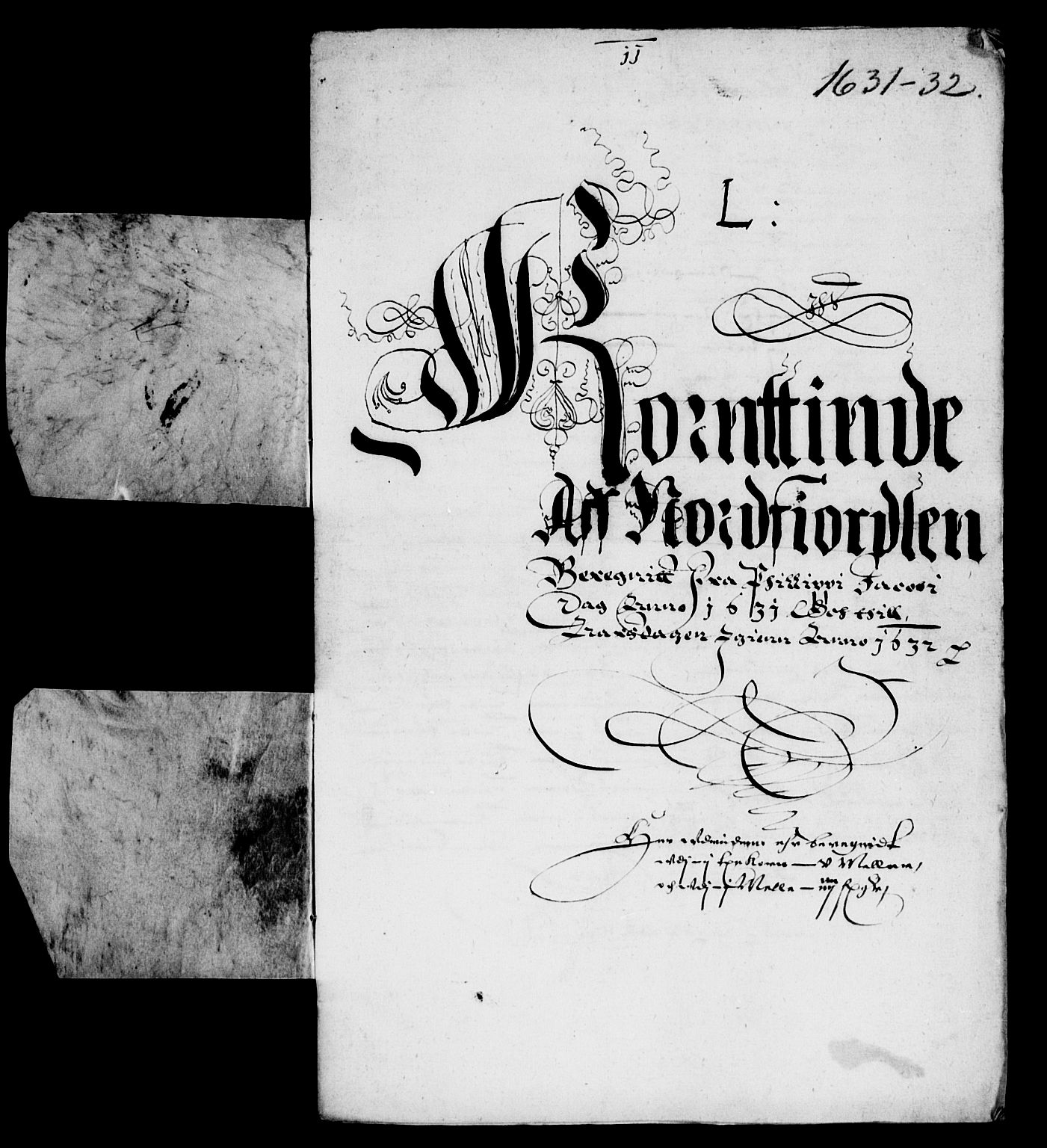 Rentekammeret inntil 1814, Reviderte regnskaper, Lensregnskaper, AV/RA-EA-5023/R/Rb/Rbt/L0058: Bergenhus len, 1631-1632