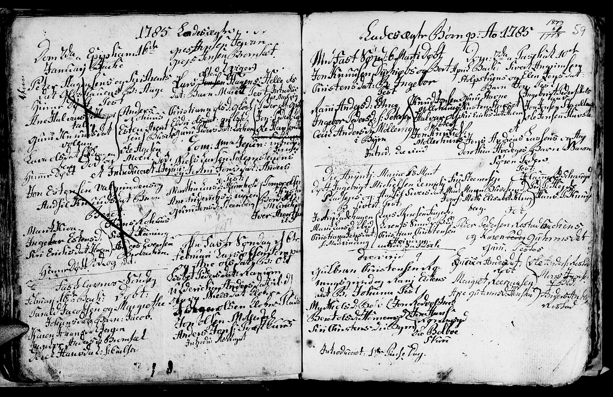 Ministerialprotokoller, klokkerbøker og fødselsregistre - Sør-Trøndelag, SAT/A-1456/606/L0305: Parish register (copy) no. 606C01, 1757-1819, p. 59