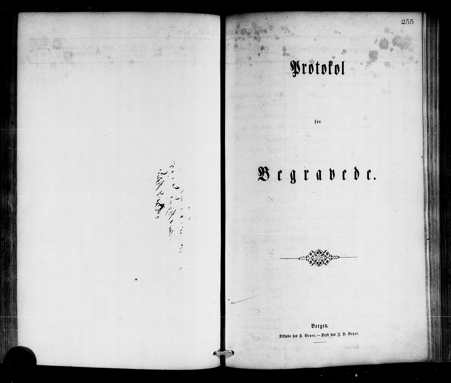 Selje sokneprestembete, SAB/A-99938/H/Ha/Haa/Haaa: Parish register (official) no. A 12, 1870-1880, p. 255