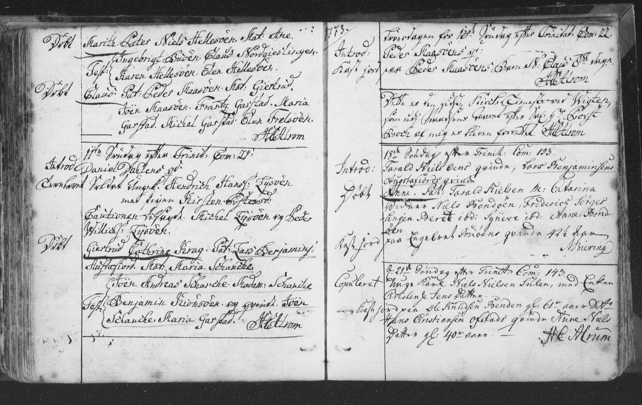 Ministerialprotokoller, klokkerbøker og fødselsregistre - Nord-Trøndelag, AV/SAT-A-1458/786/L0685: Parish register (official) no. 786A01, 1710-1798