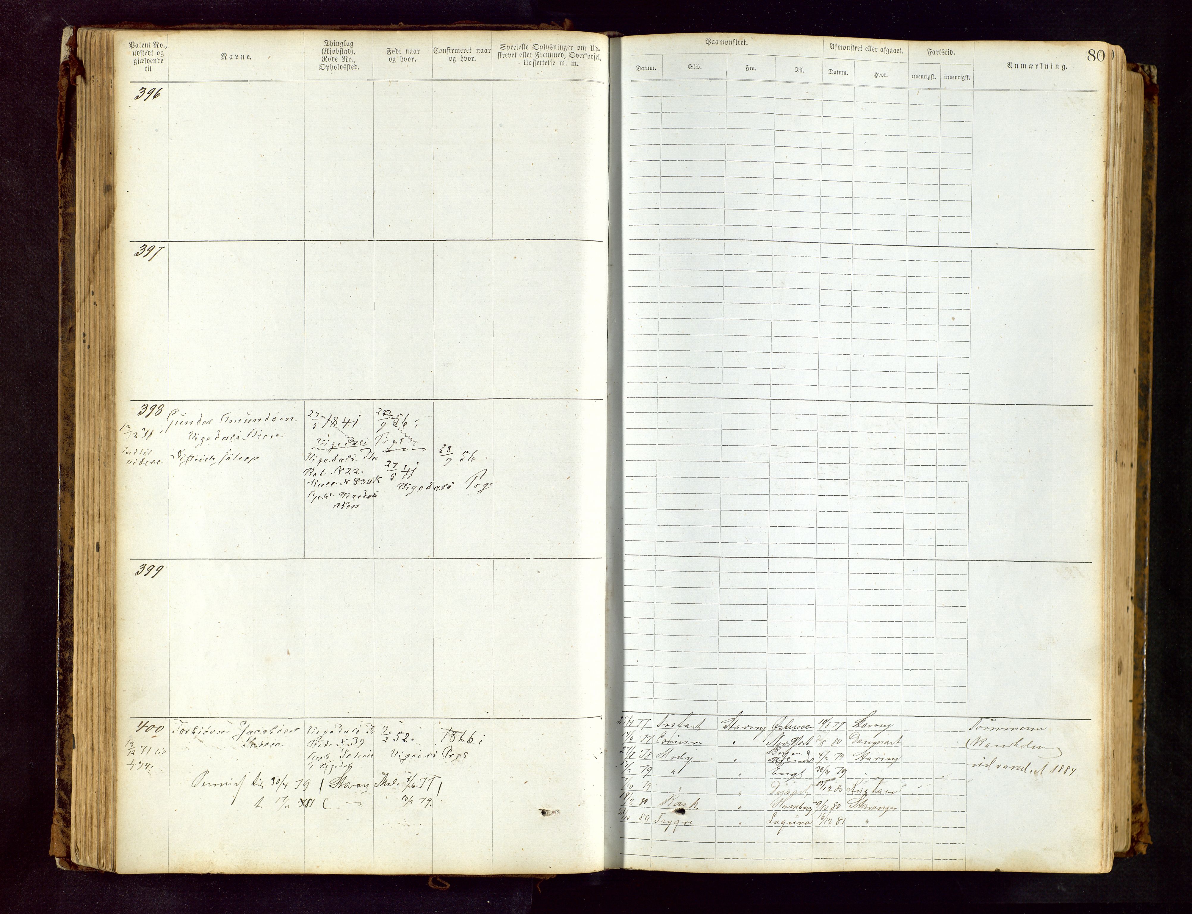 Haugesund sjømannskontor, AV/SAST-A-102007/F/Ff/L0002: Sjøfartsrulle Skudenes krets nr. 1-2719, 1868-1948, p. 80