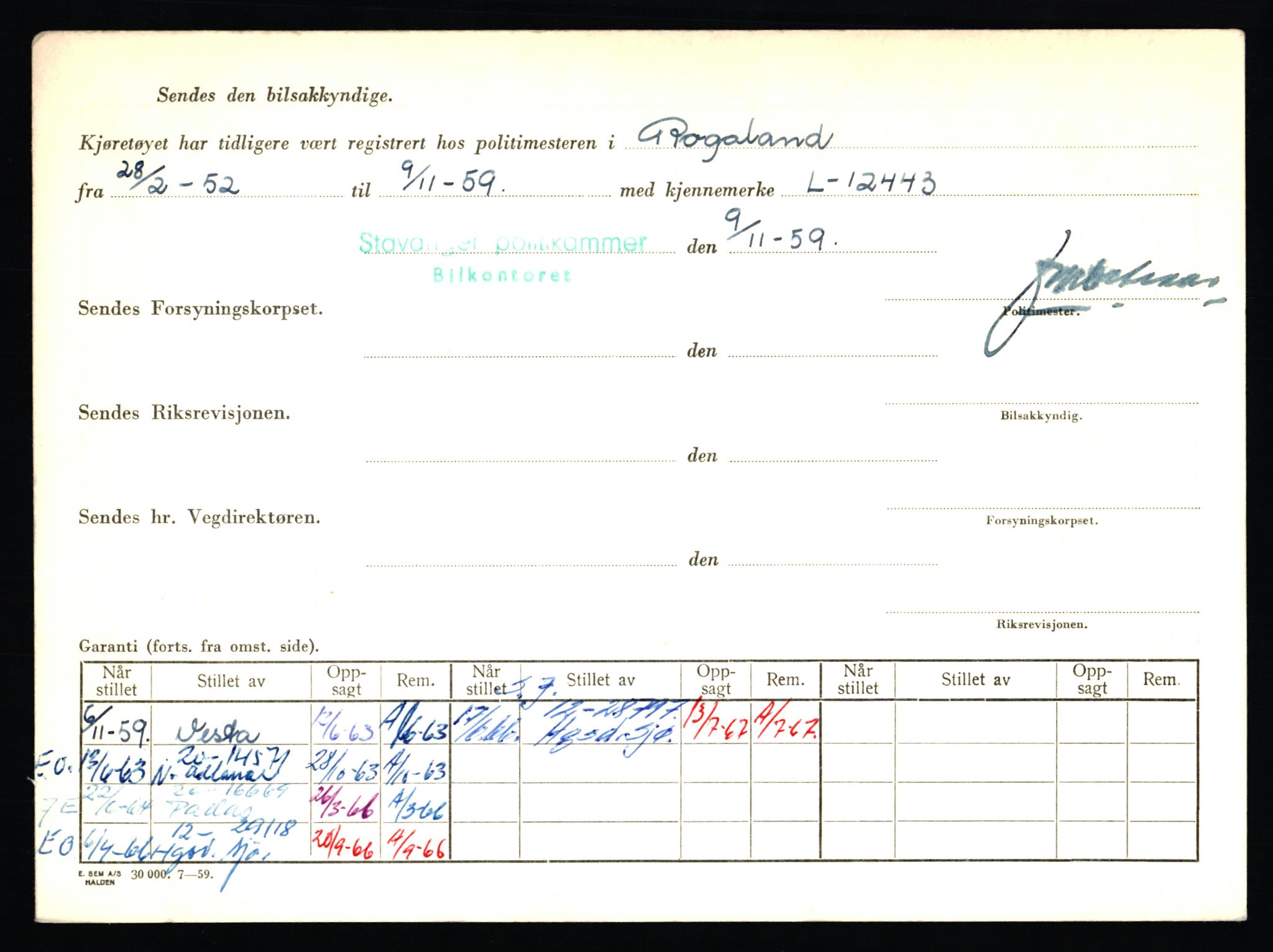 Stavanger trafikkstasjon, AV/SAST-A-101942/0/F/L0014: L-5080 - L-5499, 1930-1971, p. 1426