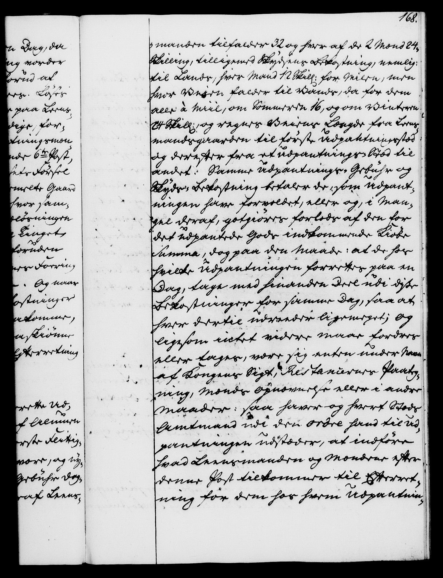 Rentekammeret, Kammerkanselliet, AV/RA-EA-3111/G/Gg/Gga/L0008: Norsk ekspedisjonsprotokoll med register (merket RK 53.8), 1768-1771, p. 168