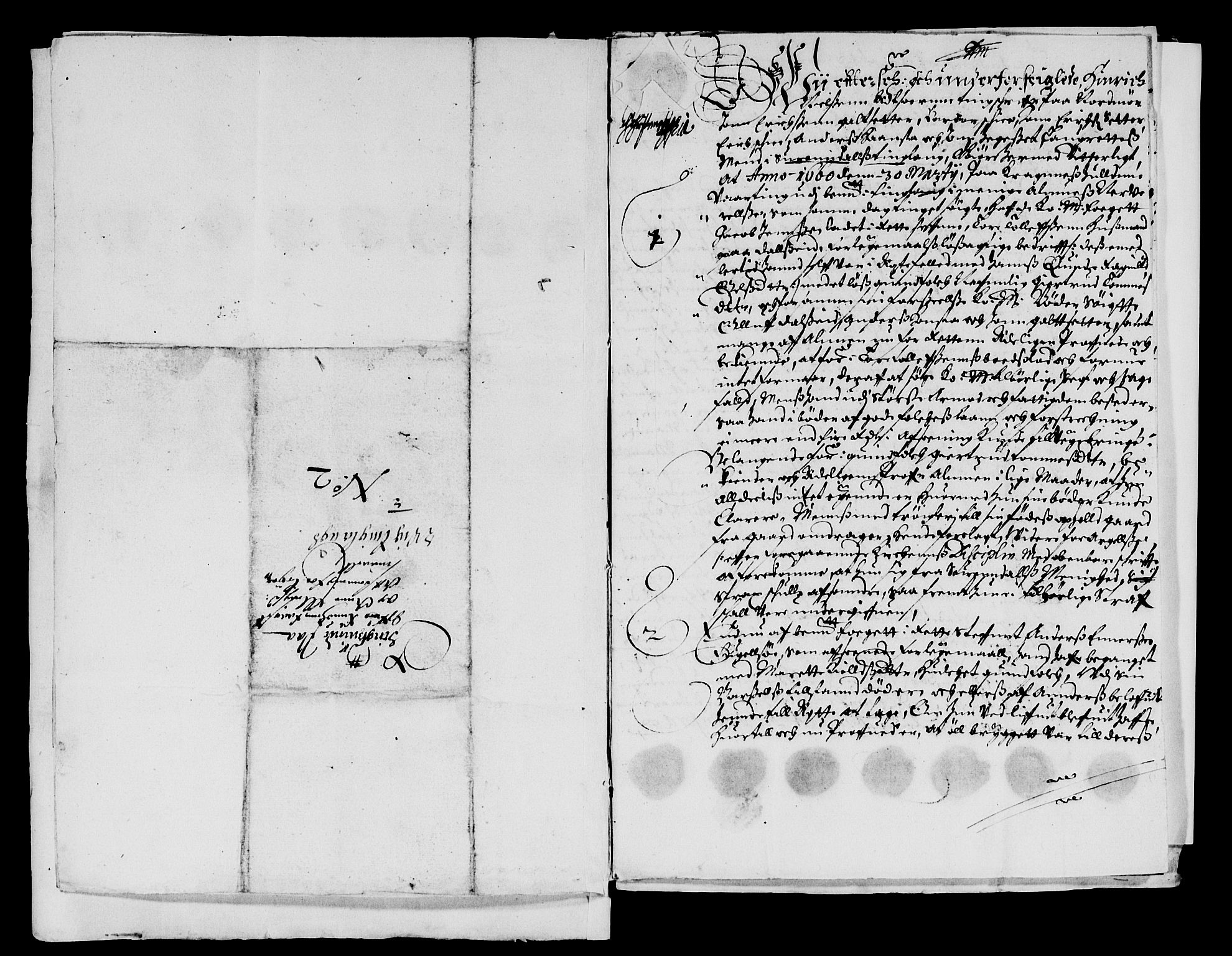 Rentekammeret inntil 1814, Reviderte regnskaper, Lensregnskaper, RA/EA-5023/R/Rb/Rbw/L0140: Trondheim len, 1659-1660