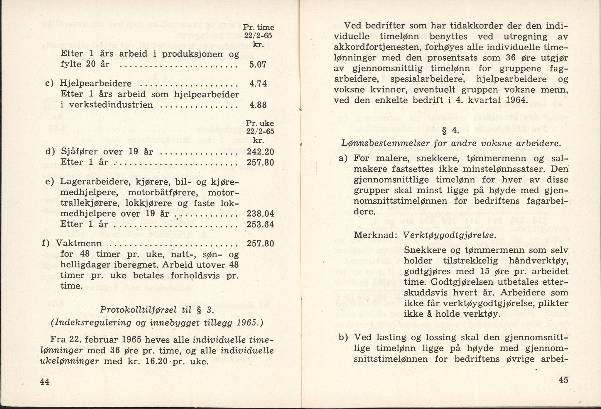 Norsk jern- og metallarbeiderforbund, AAB/ARK-1659/O/L0001/0032: Verkstedsoverenskomsten / Verkstedsoverenskomsten, 1964