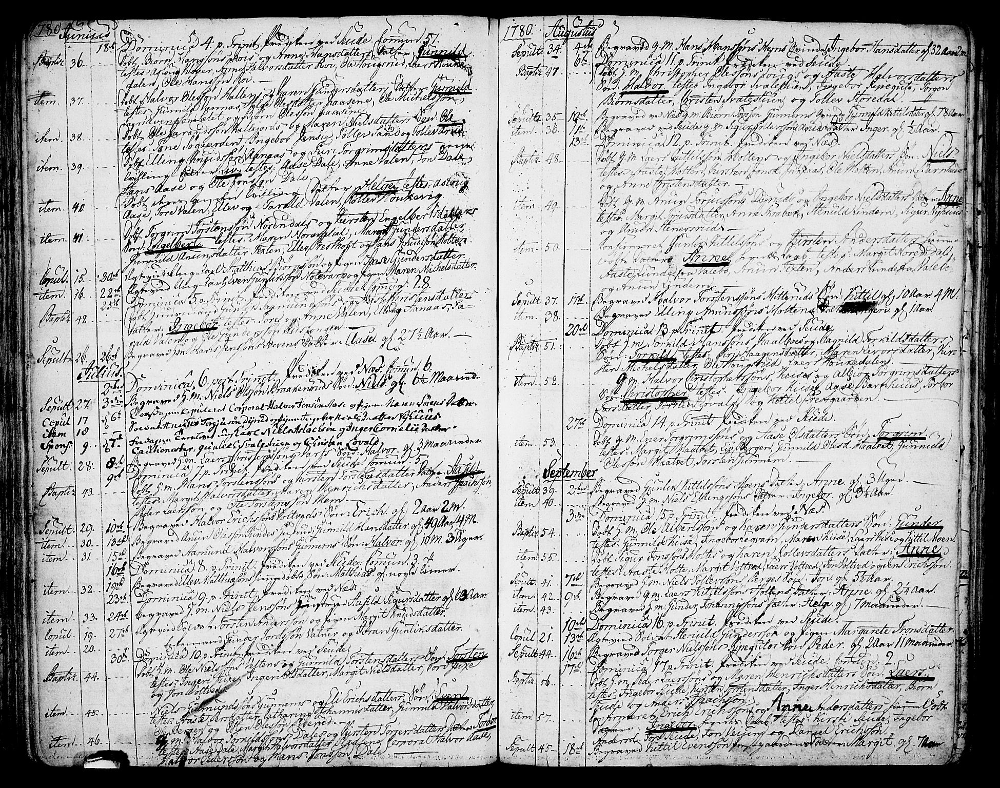 Sauherad kirkebøker, AV/SAKO-A-298/F/Fa/L0004: Parish register (official) no. I 4, 1767-1814