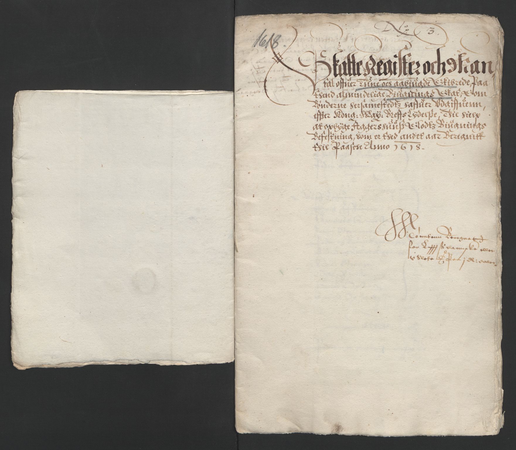 Rentekammeret inntil 1814, Reviderte regnskaper, Lensregnskaper, AV/RA-EA-5023/R/Rb/Rba/L0045: Akershus len, 1616-1618