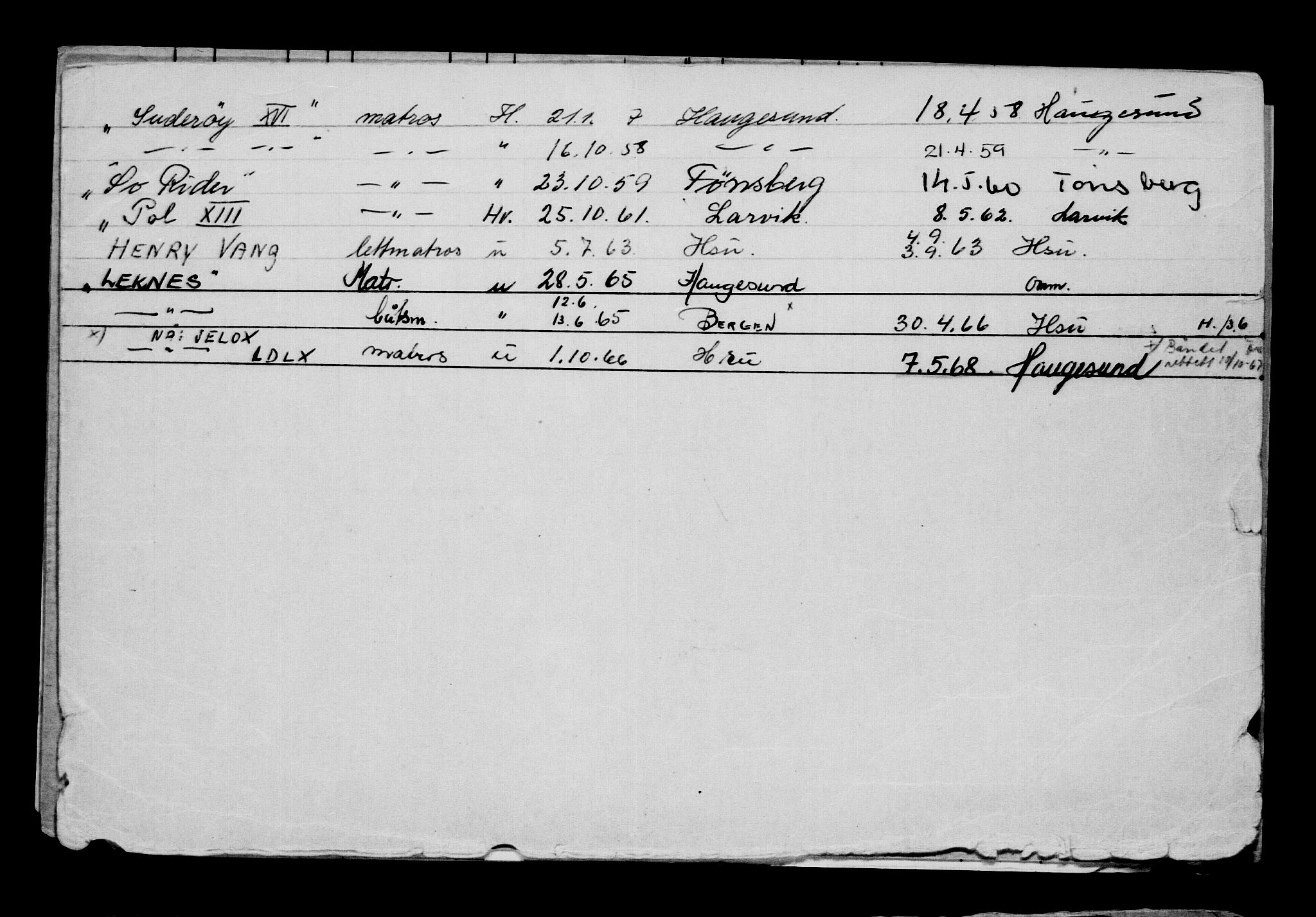 Direktoratet for sjømenn, AV/RA-S-3545/G/Gb/L0170: Hovedkort, 1919, p. 292