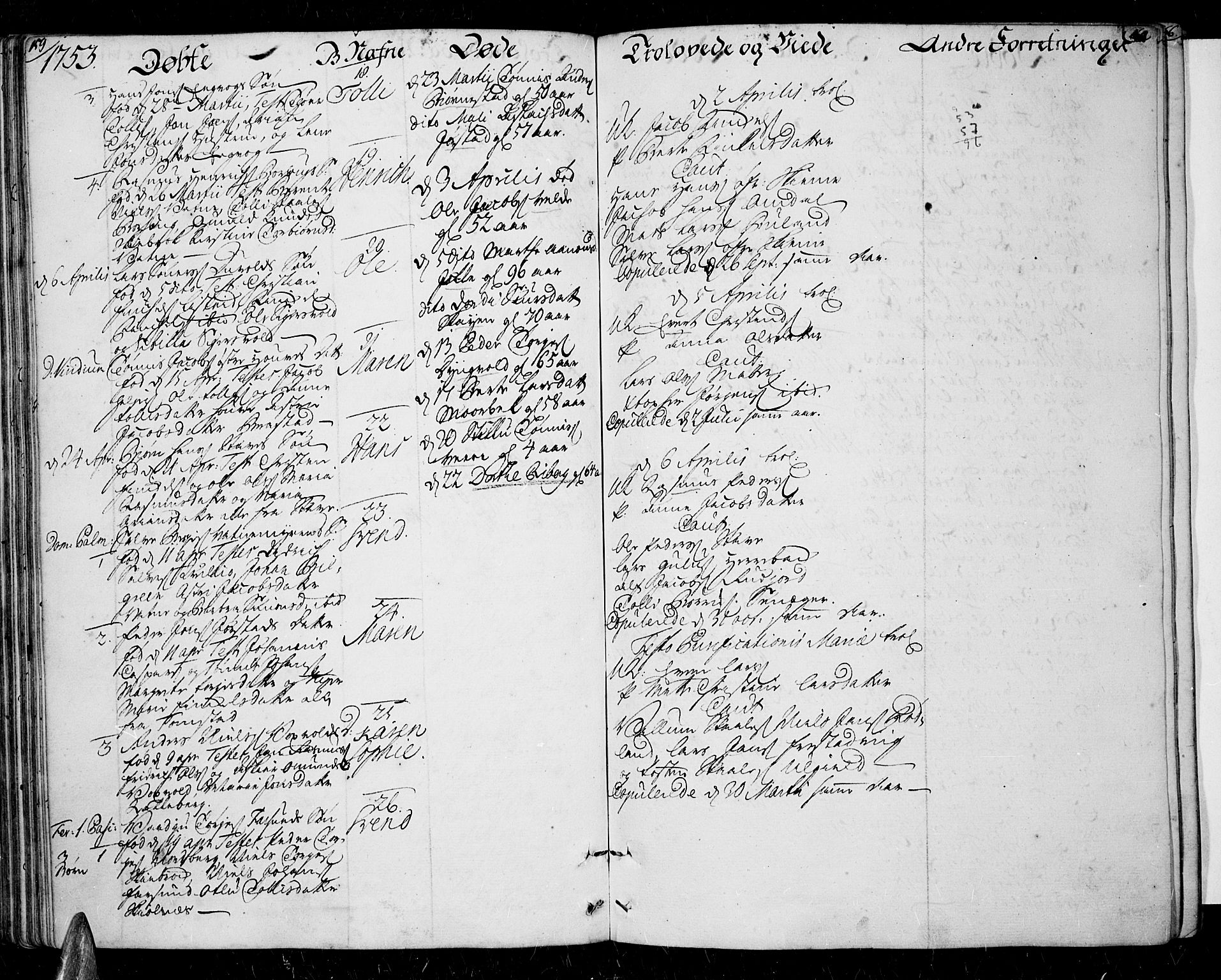 Lista sokneprestkontor, AV/SAK-1111-0027/F/Fa/L0003: Parish register (official) no. A 3 /1, 1743-1767, p. 159-160