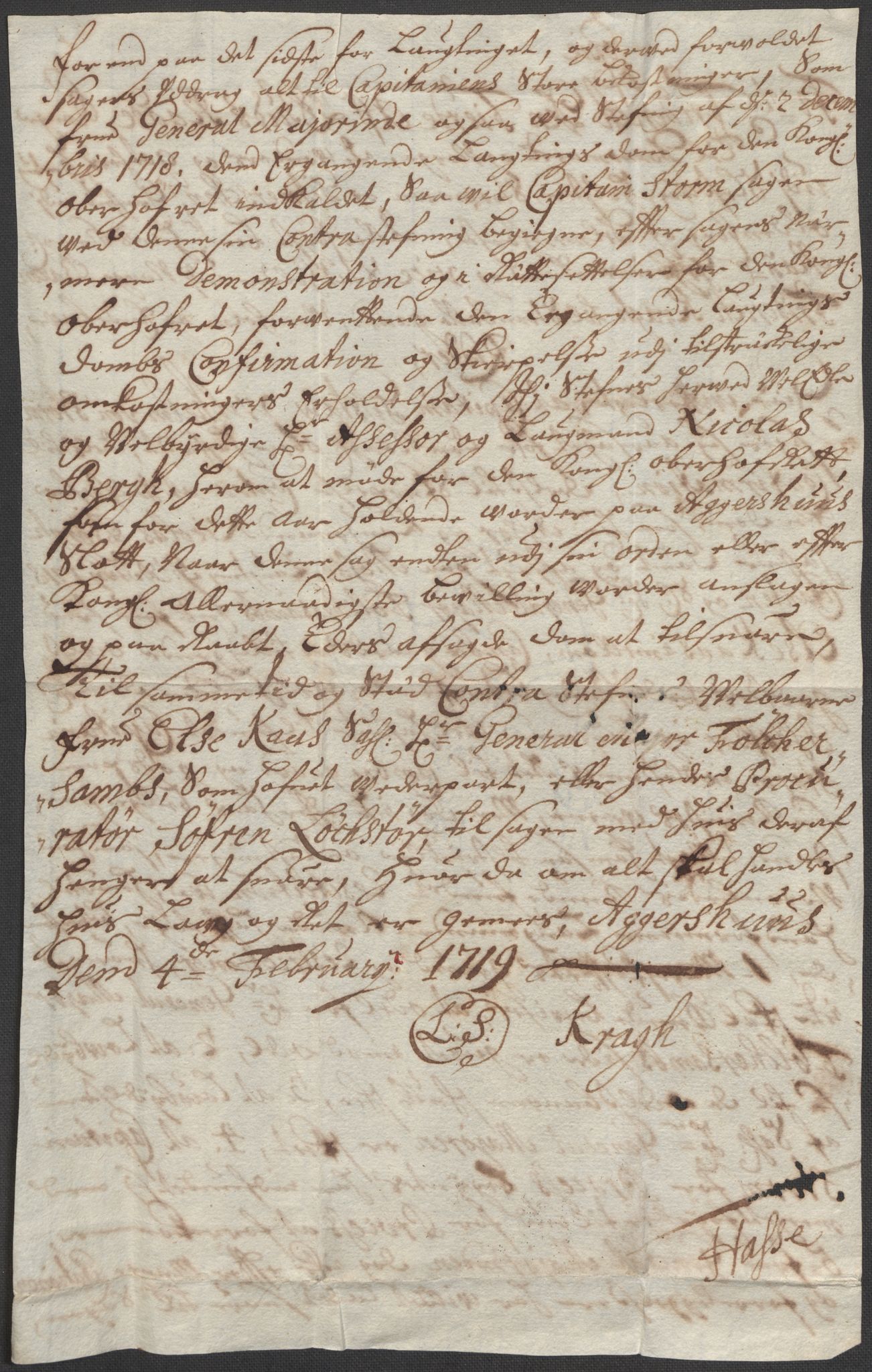 Riksarkivets diplomsamling, AV/RA-EA-5965/F12/L0005: Pk. 7 (II), 1613-1721, p. 174