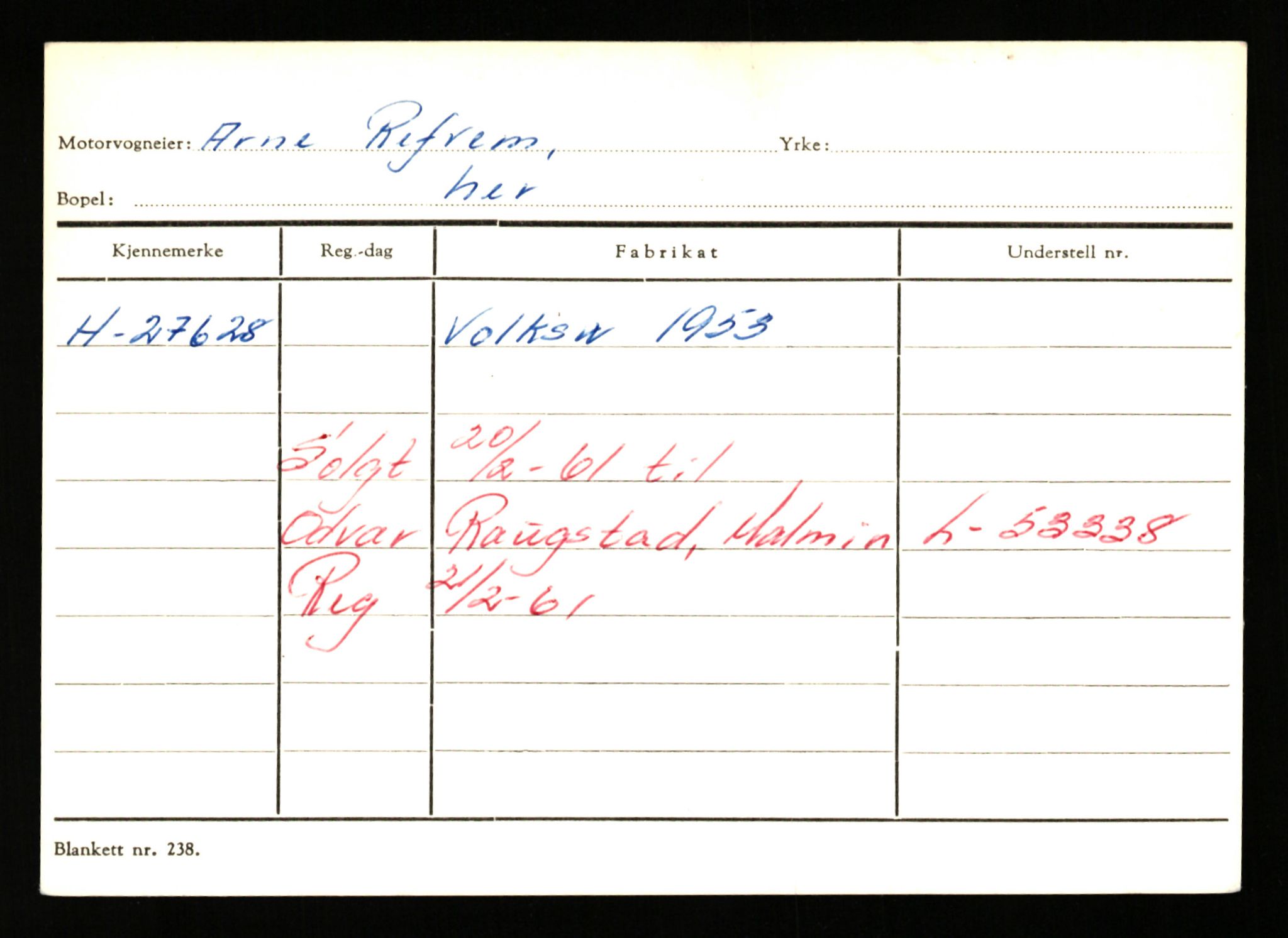 Stavanger trafikkstasjon, SAST/A-101942/0/G/L0005: Registreringsnummer: 23000 - 34245, 1930-1971, p. 1501