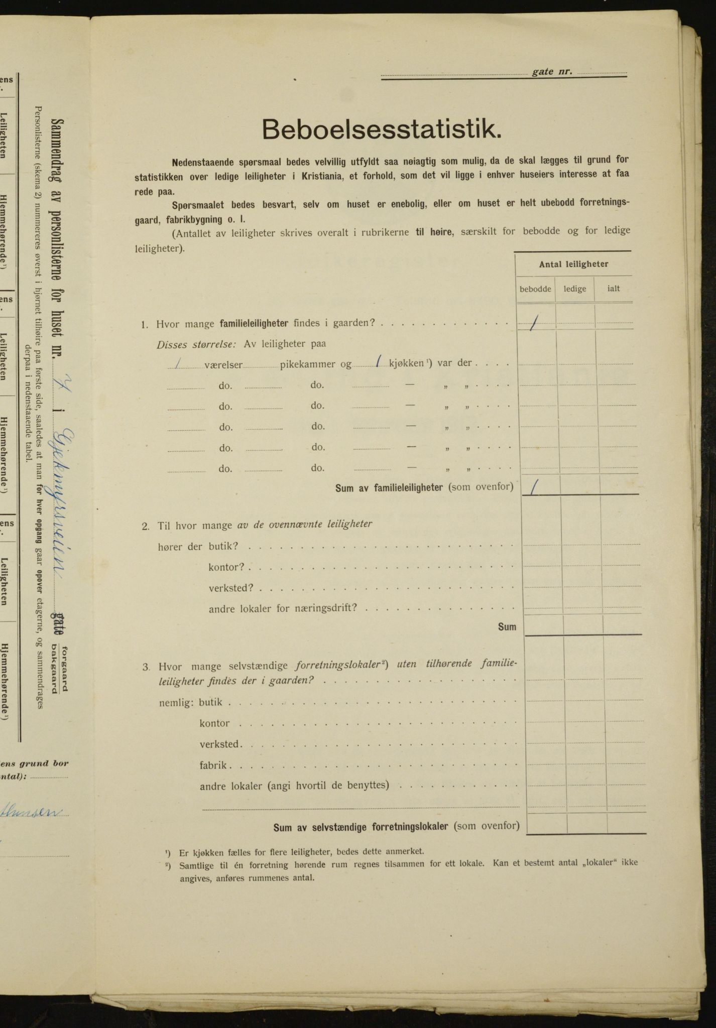 OBA, Municipal Census 1912 for Kristiania, 1912, p. 28573