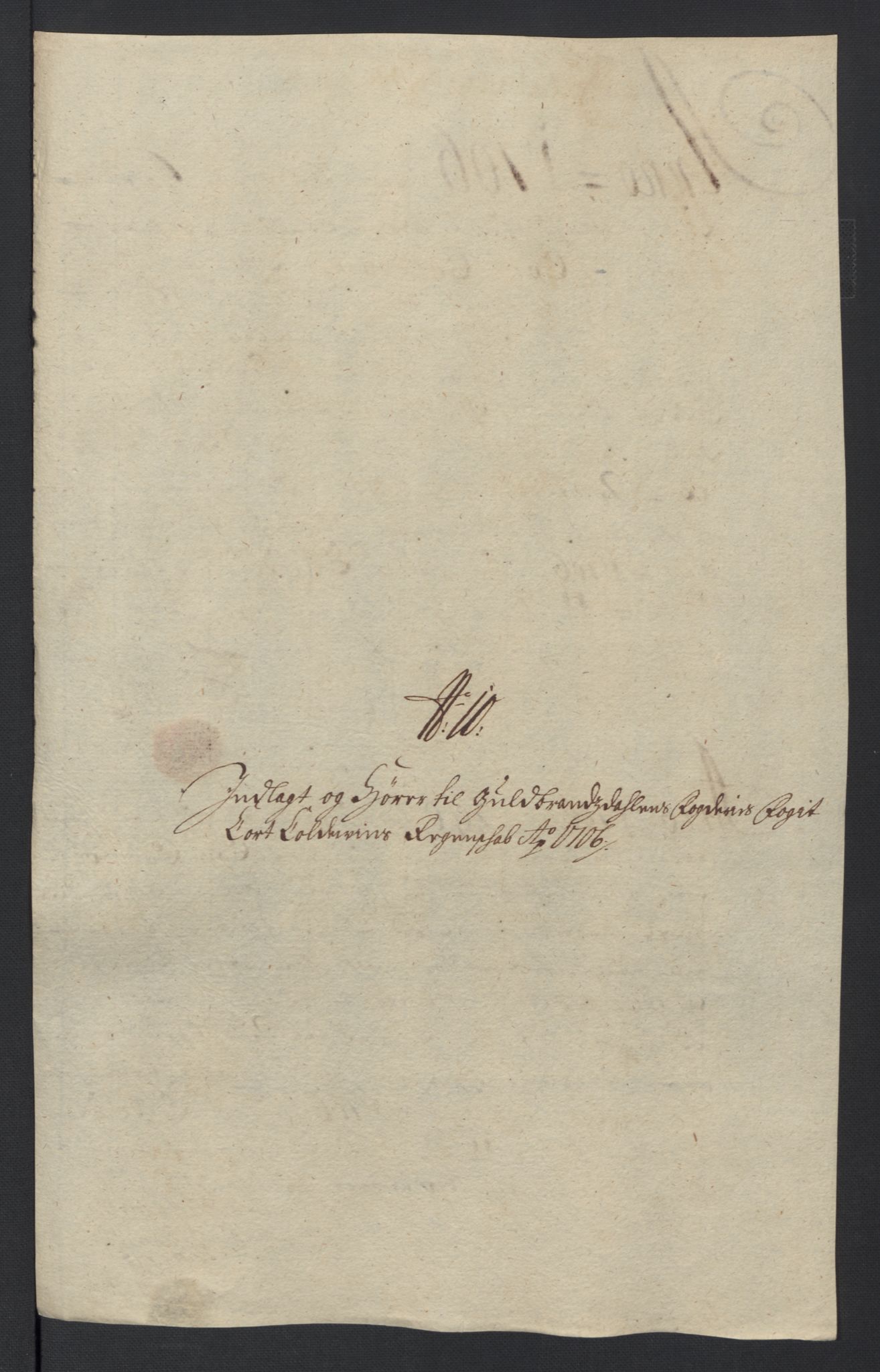 Rentekammeret inntil 1814, Reviderte regnskaper, Fogderegnskap, RA/EA-4092/R17/L1178: Fogderegnskap Gudbrandsdal, 1705-1707, p. 198