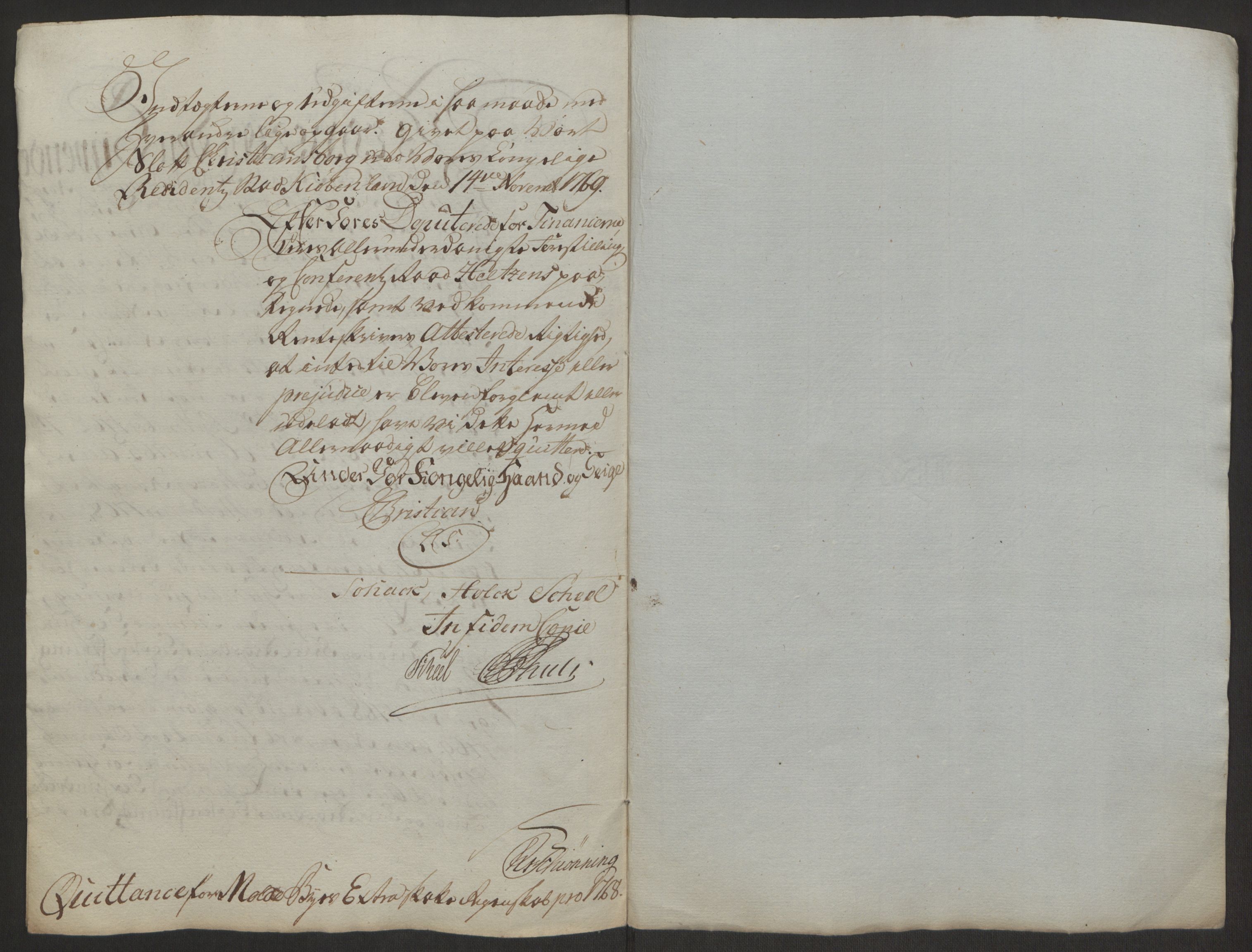 Rentekammeret inntil 1814, Reviderte regnskaper, Byregnskaper, AV/RA-EA-4066/R/Rq/L0487/0004: [Q1] Kontribusjonsregnskap / Ekstraskatt, 1762-1772, p. 162