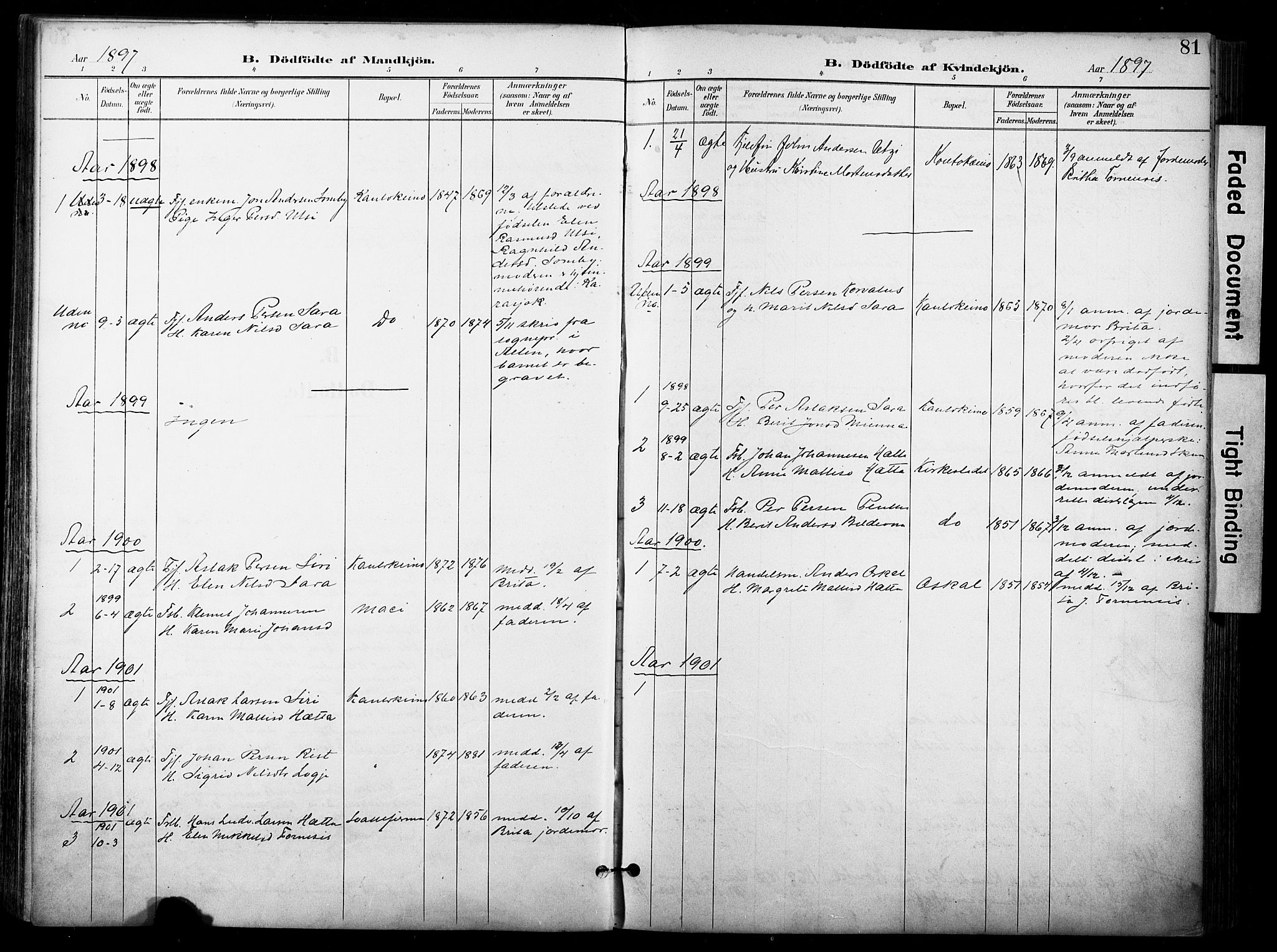 Kautokeino sokneprestembete, SATØ/S-1340/H/Ha/L0005.kirke: Parish register (official) no. 5, 1896-1916, p. 81