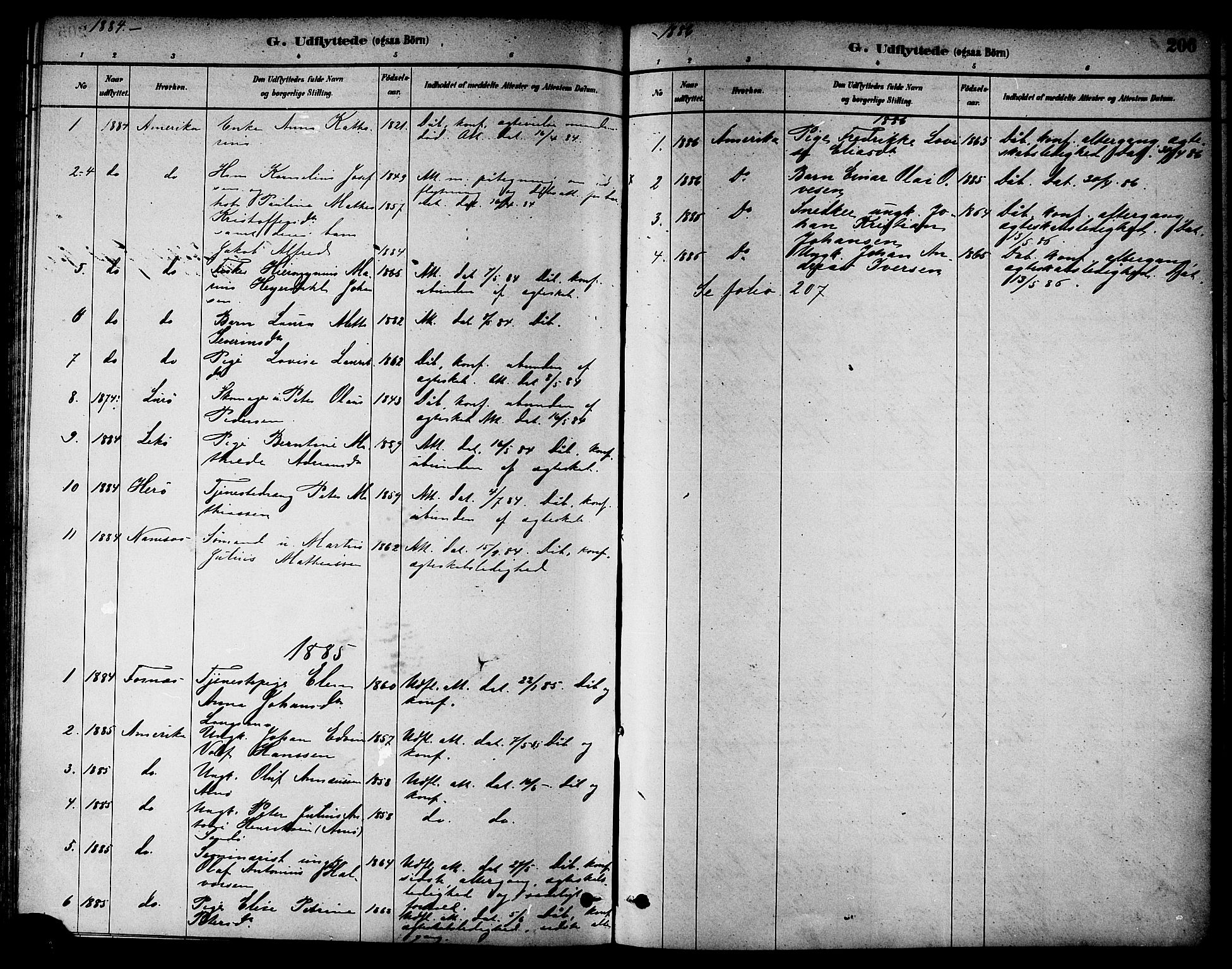 Ministerialprotokoller, klokkerbøker og fødselsregistre - Nord-Trøndelag, SAT/A-1458/784/L0672: Parish register (official) no. 784A07, 1880-1887, p. 206