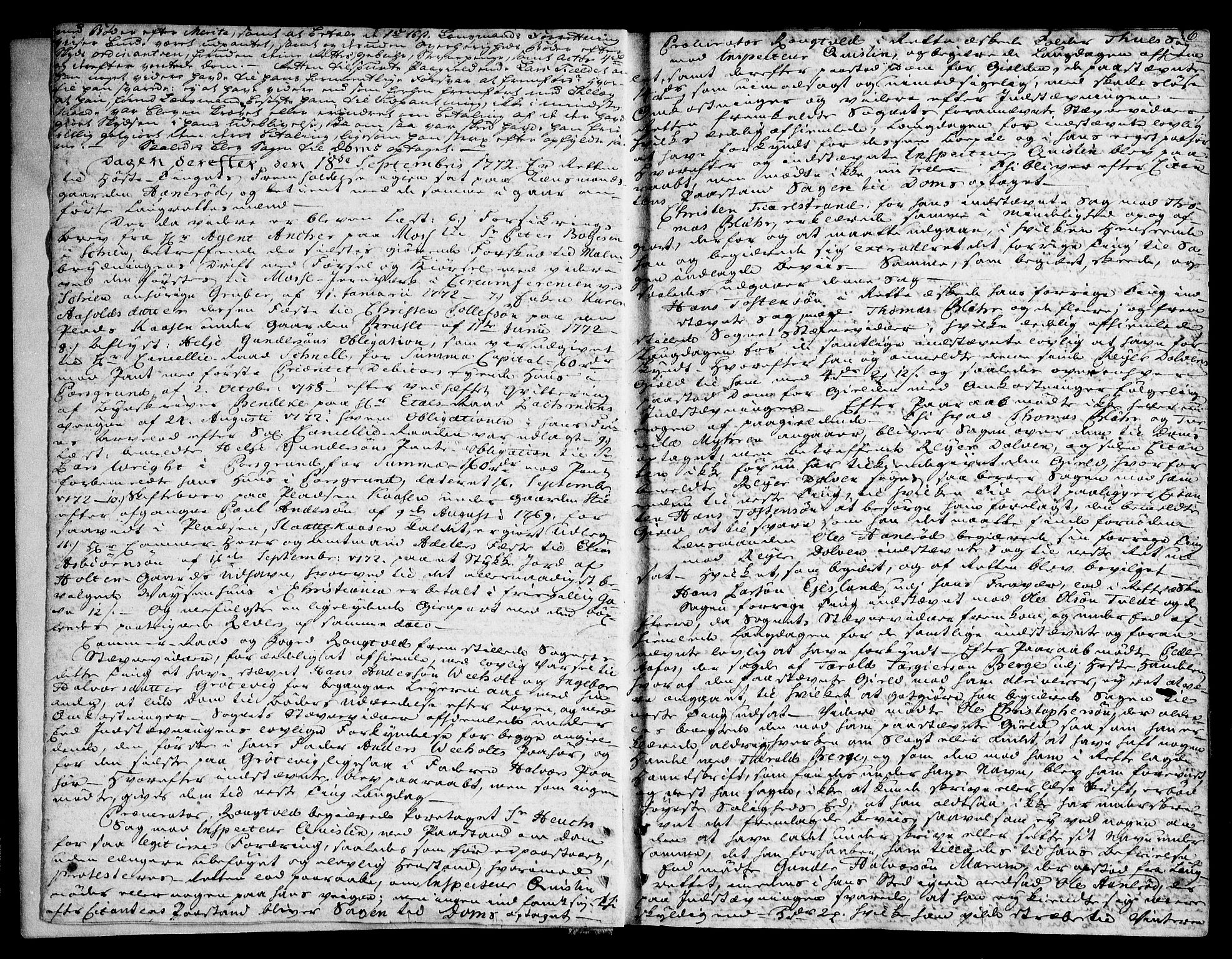 Nedre Telemark sorenskriveri, AV/SAKO-A-135/F/Fa/L0026: Tingbok, 1772-1777, p. 6