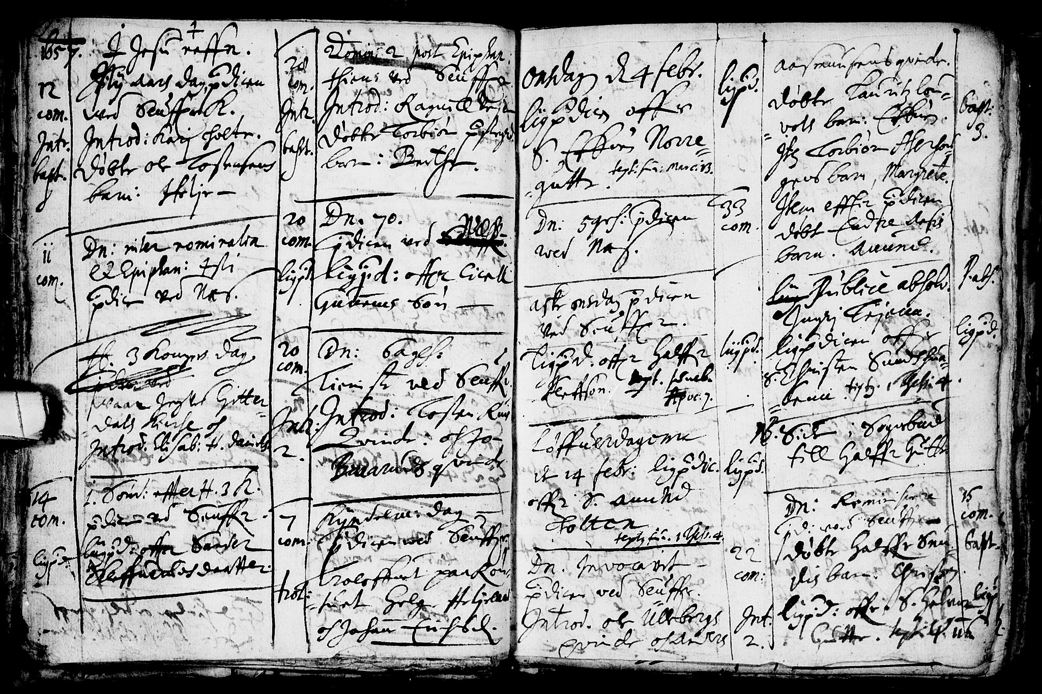 Sauherad kirkebøker, SAKO/A-298/F/Fa/L0001: Parish register (official) no. I 1, 1649-1681