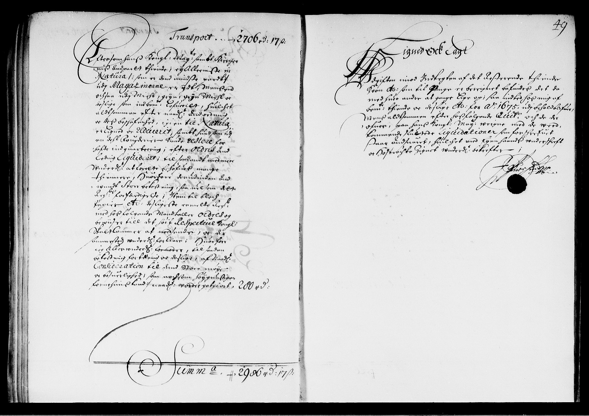 Rentekammeret inntil 1814, Reviderte regnskaper, Stiftamtstueregnskaper, Landkommissariatet på Akershus og Akershus stiftamt, AV/RA-EA-5869/R/Rb/L0113: Akershus stiftamt, 1675