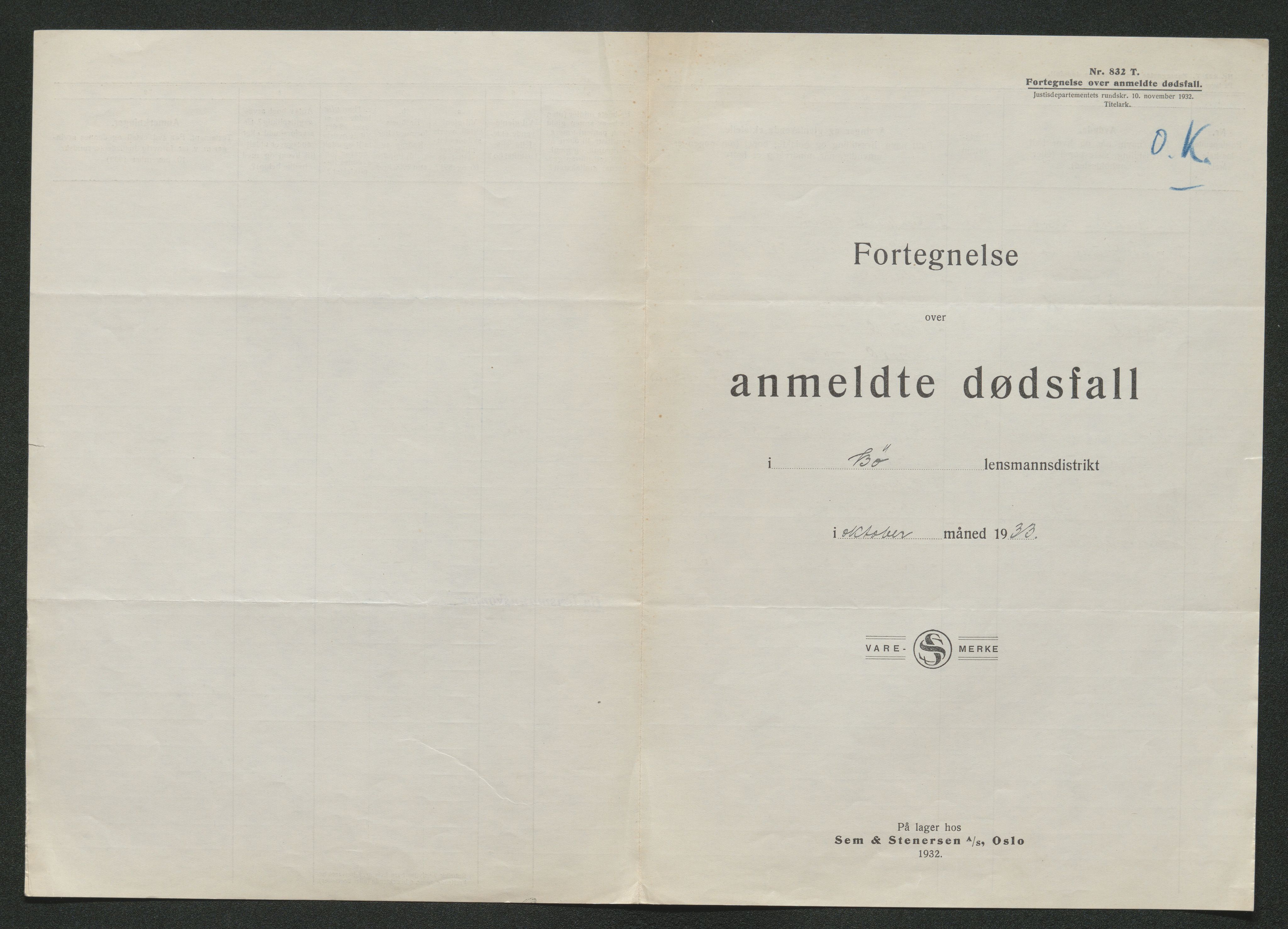 Nedre Telemark sorenskriveri, AV/SAKO-A-135/H/Ha/Hab/L0008: Dødsfallsfortegnelser
, 1931-1935, p. 929