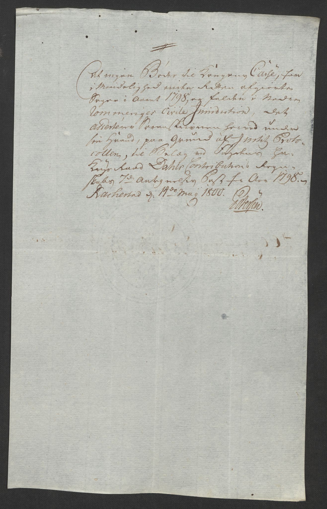 Rentekammeret inntil 1814, Reviderte regnskaper, Fogderegnskap, AV/RA-EA-4092/R11/L0674: Fogderegnskap Nedre Romerike, 1798, p. 586