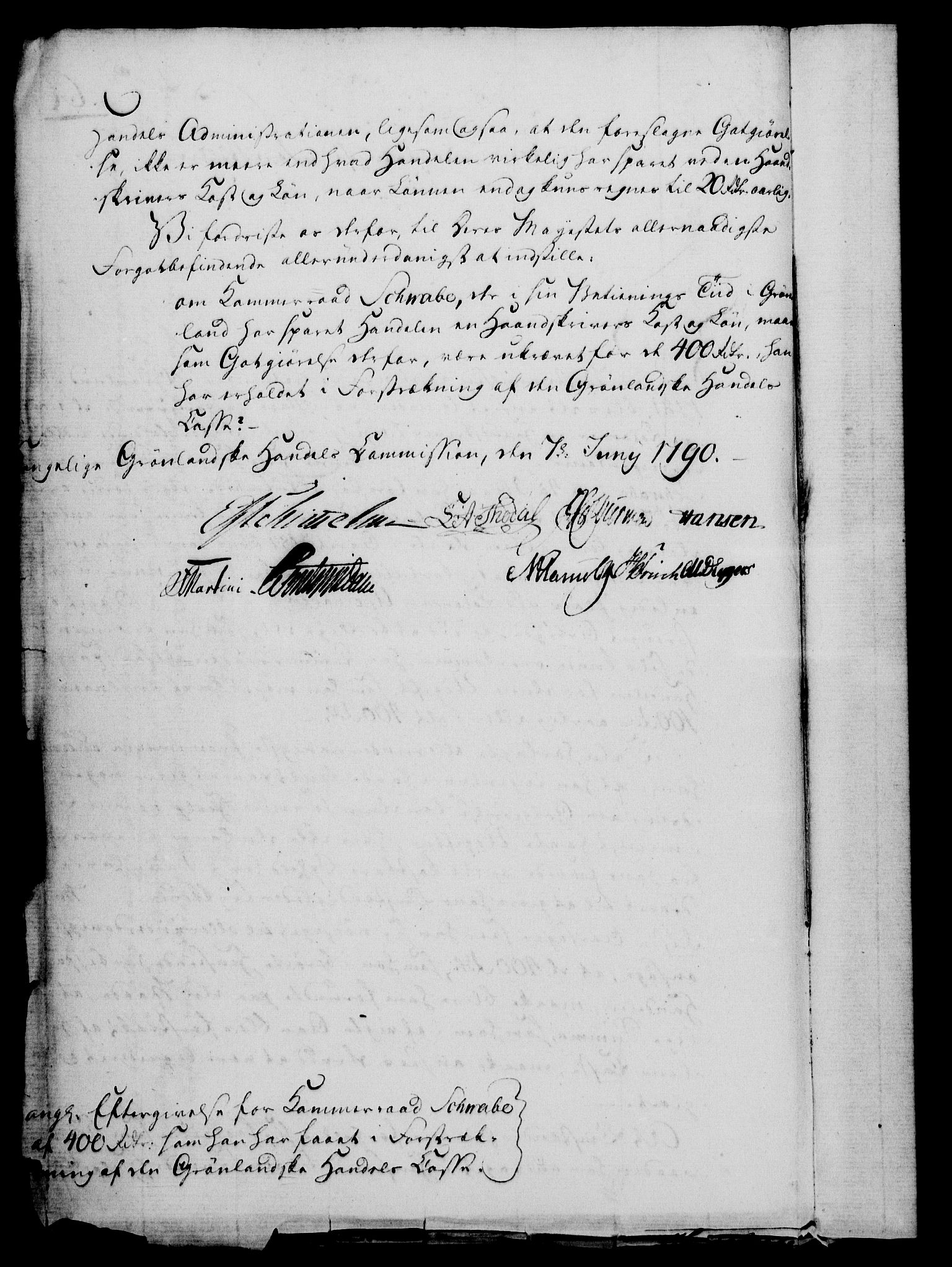 Rentekammeret, Kammerkanselliet, RA/EA-3111/G/Gf/Gfa/L0072: Norsk relasjons- og resolusjonsprotokoll (merket RK 52.72), 1790, p. 371