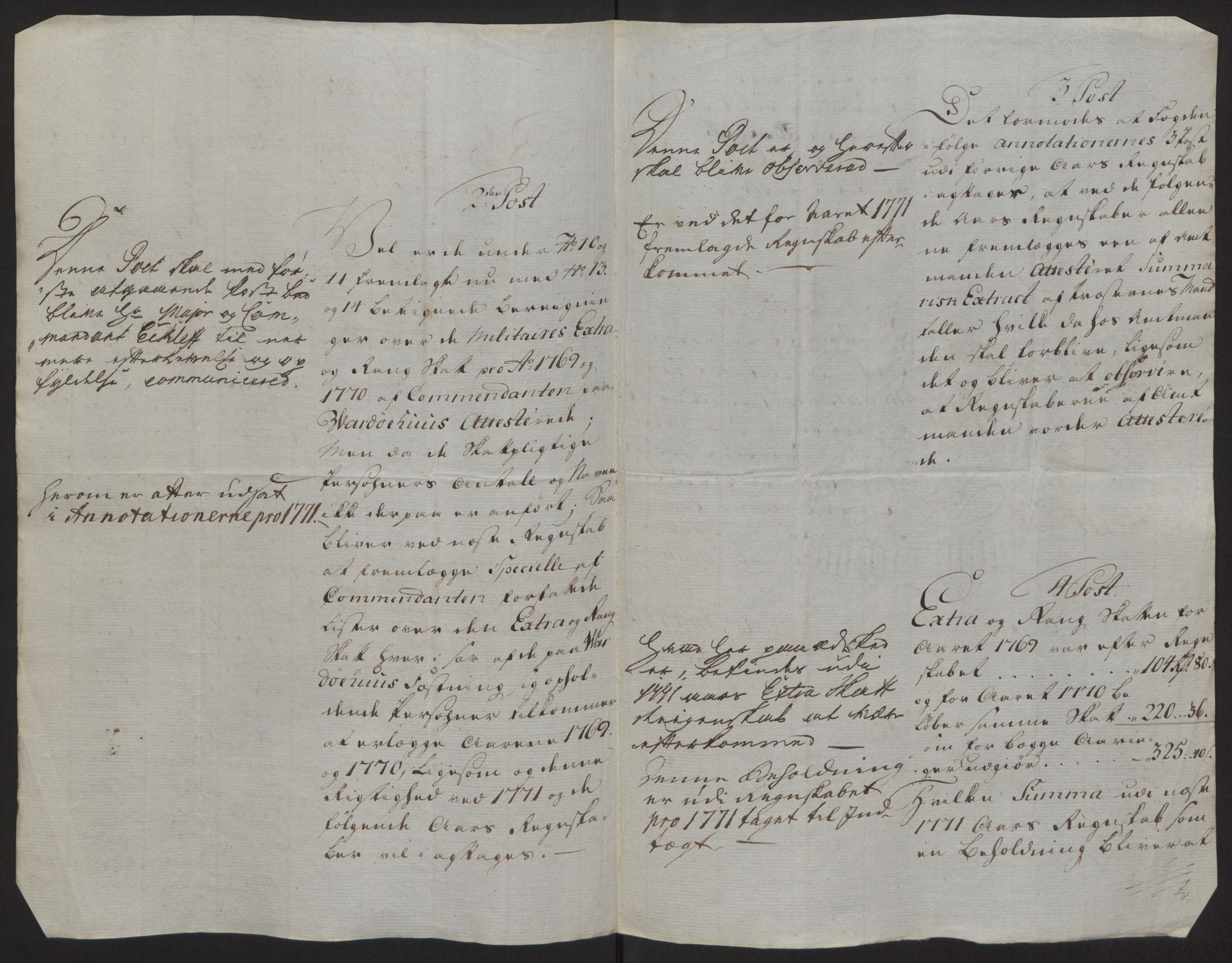 Rentekammeret inntil 1814, Reviderte regnskaper, Fogderegnskap, RA/EA-4092/R69/L4910: Ekstraskatten  Finnmark/Vardøhus, 1762-1772, p. 439
